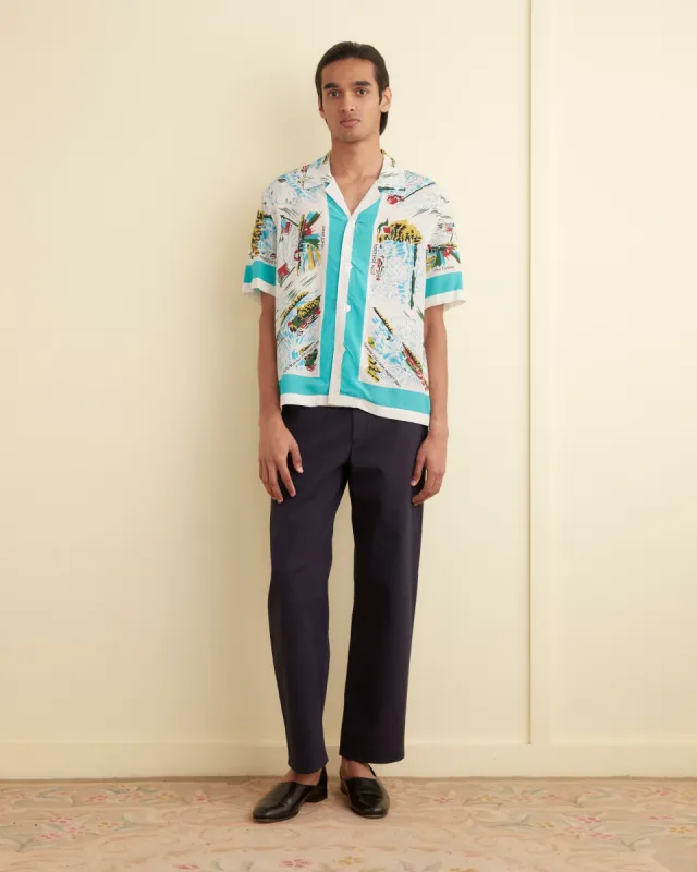 Niagara Souvenir Short Sleeve Shirt made by BODE