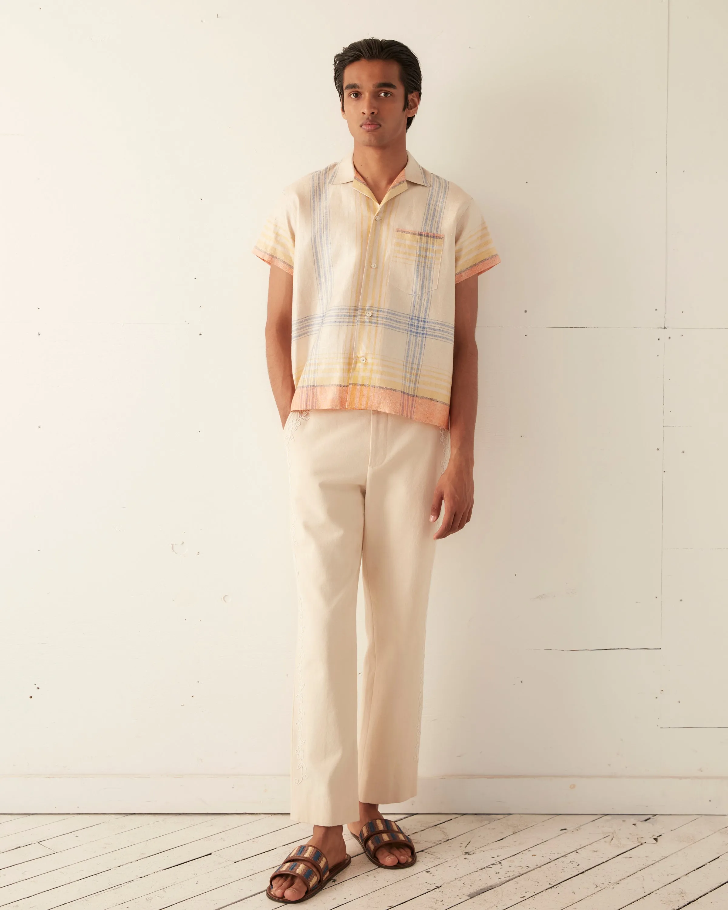 Desert Mirage Short Sleeve Shirt - S/M sold by BODE