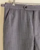 Lavender Stripe Trousers - 33 sold by BODE