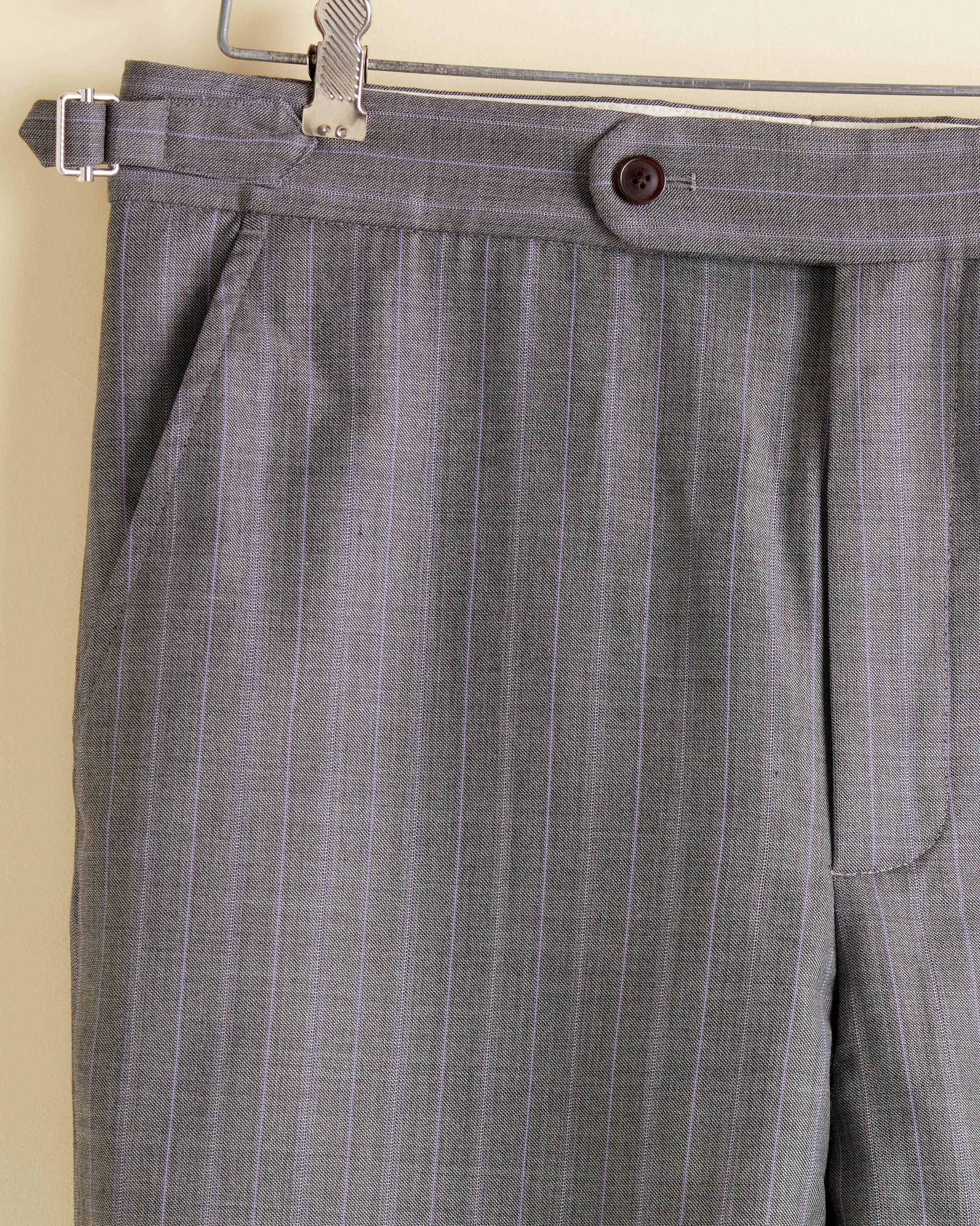 Lavender Stripe Trousers - 33 sold by BODE product image thumbnail 3
