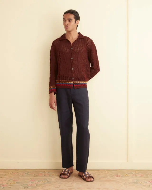 Bayberry Multi Overshirt sold by BODE