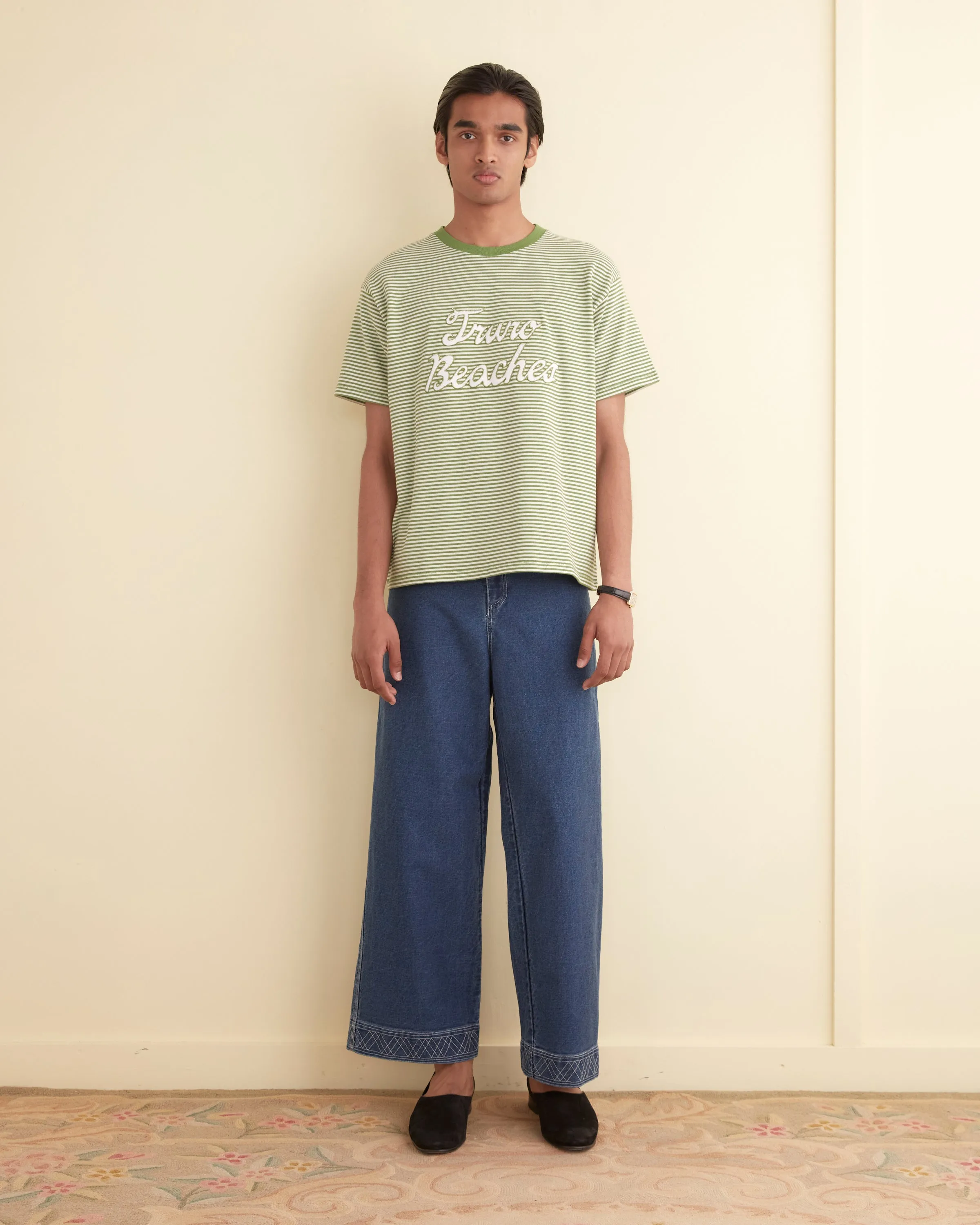 Truro Stripe Tee sold by BODE