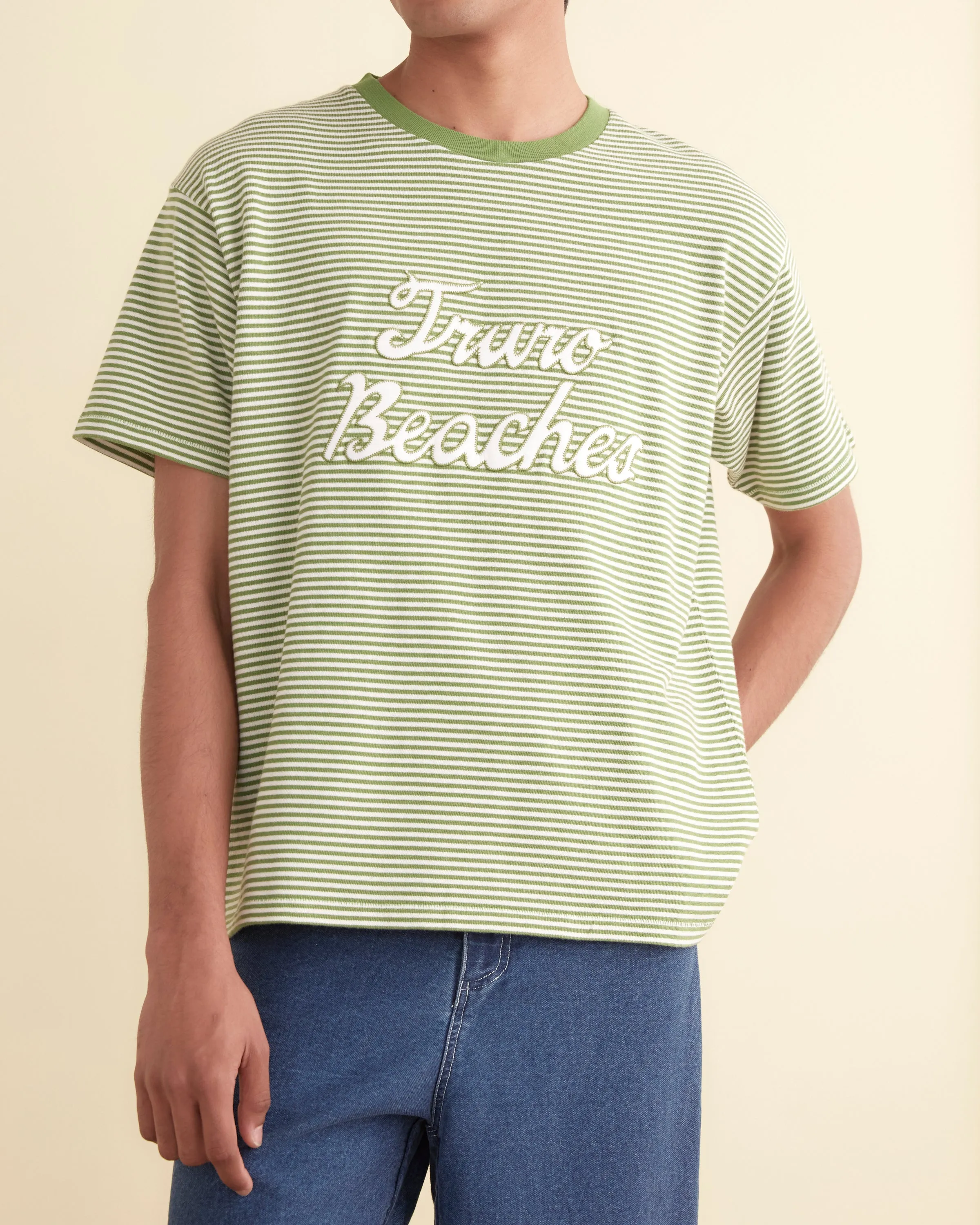 Truro Stripe Tee sold by BODE product image thumbnail 2