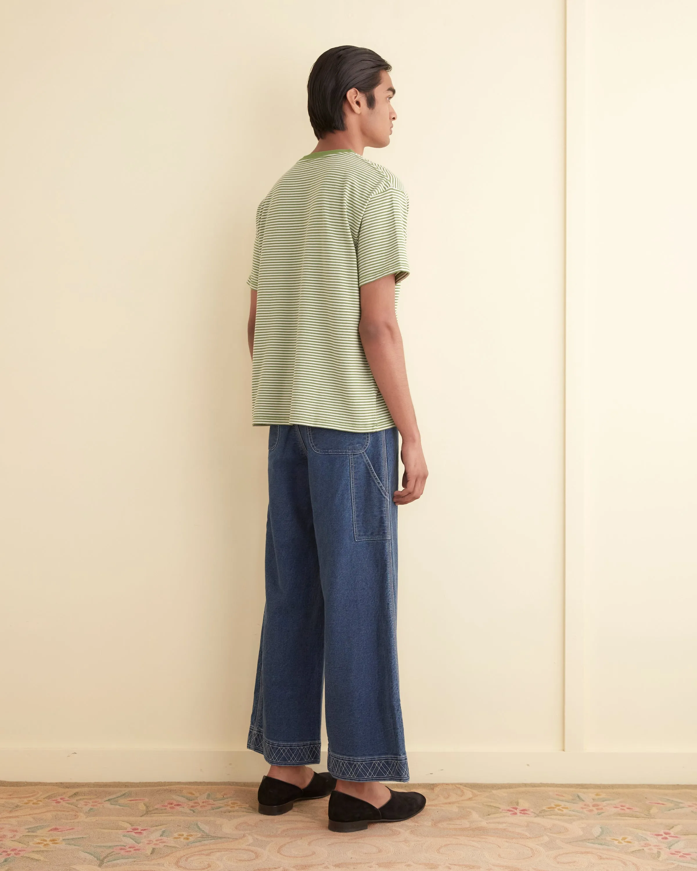 Truro Stripe Tee sold by BODE product image thumbnail 3