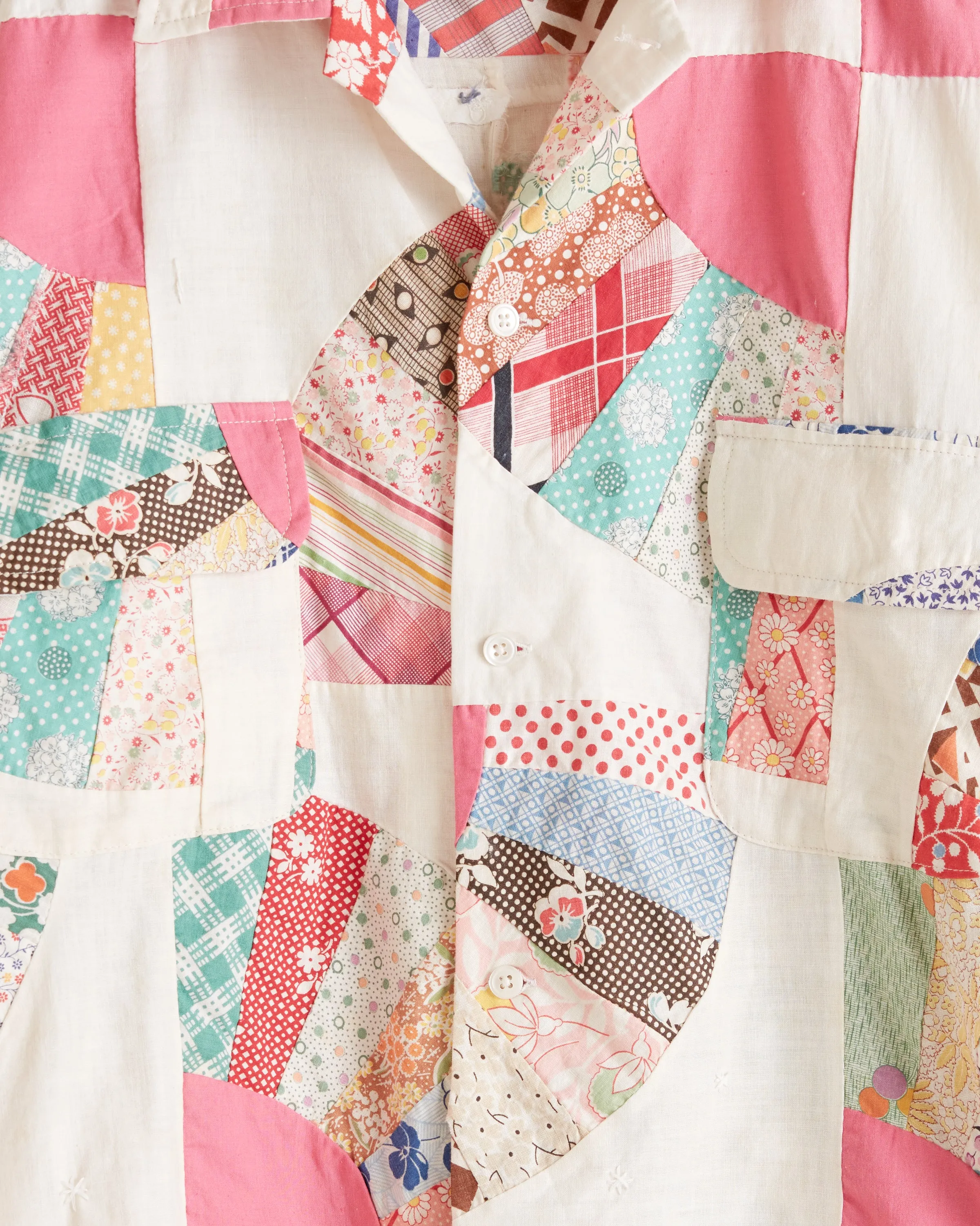 Fanfare Patchwork Shirt - M/L sold by BODE product image thumbnail 2