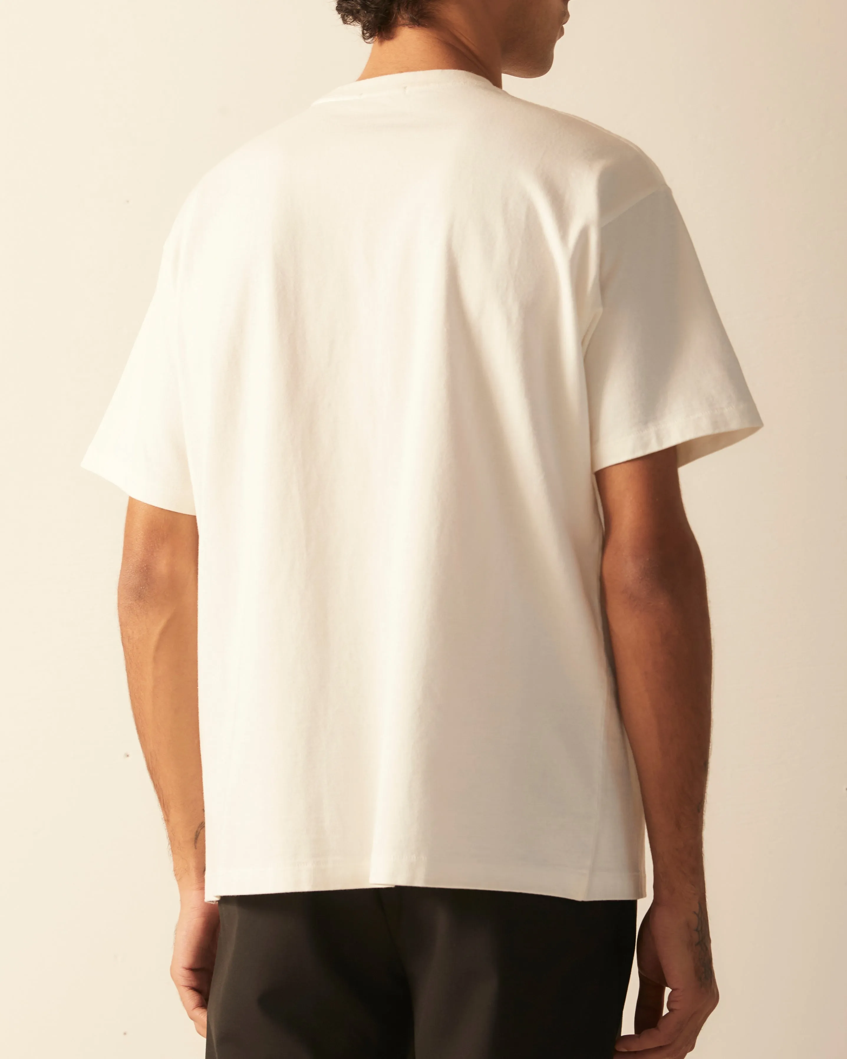 Leafwing Pocket Tee - White sold by BODE product image thumbnail 4