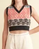 Alphabet Vest sold by BODE