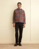 Plaid Log Cabin Quilt Jacket sold by BODE