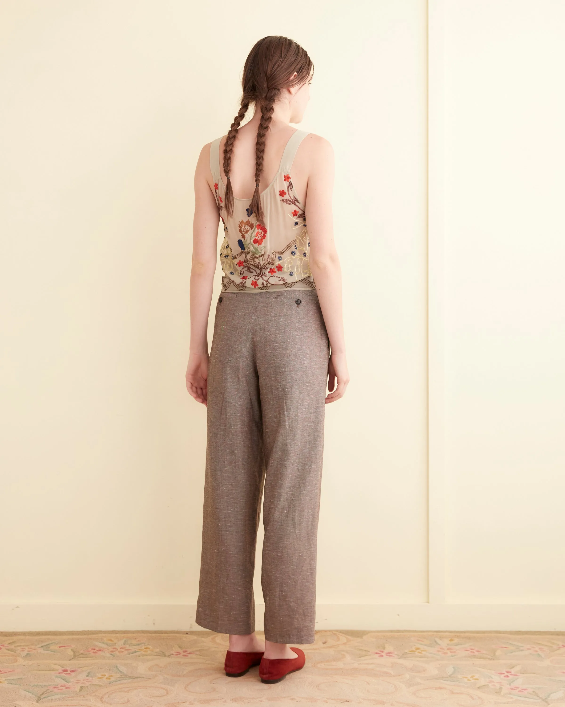 Embroidered Flower Study Top sold by BODE product image thumbnail 3