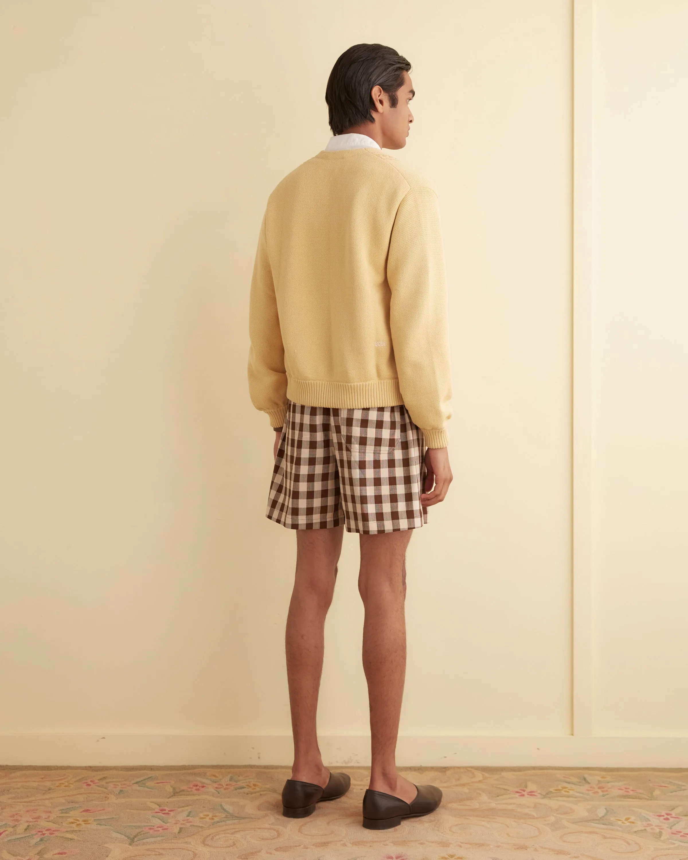 Double-Breasted Cardigan - Cream sold by BODE product image thumbnail 3