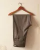 Tropical Wool Side-Buckle Trousers - Grey sold by BODE