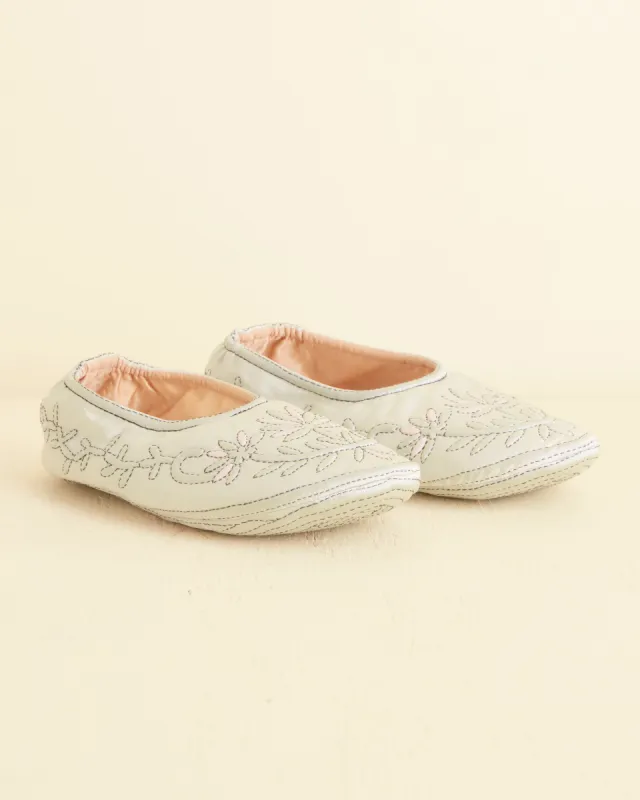 Floral Souvenir Slippers made by BODE