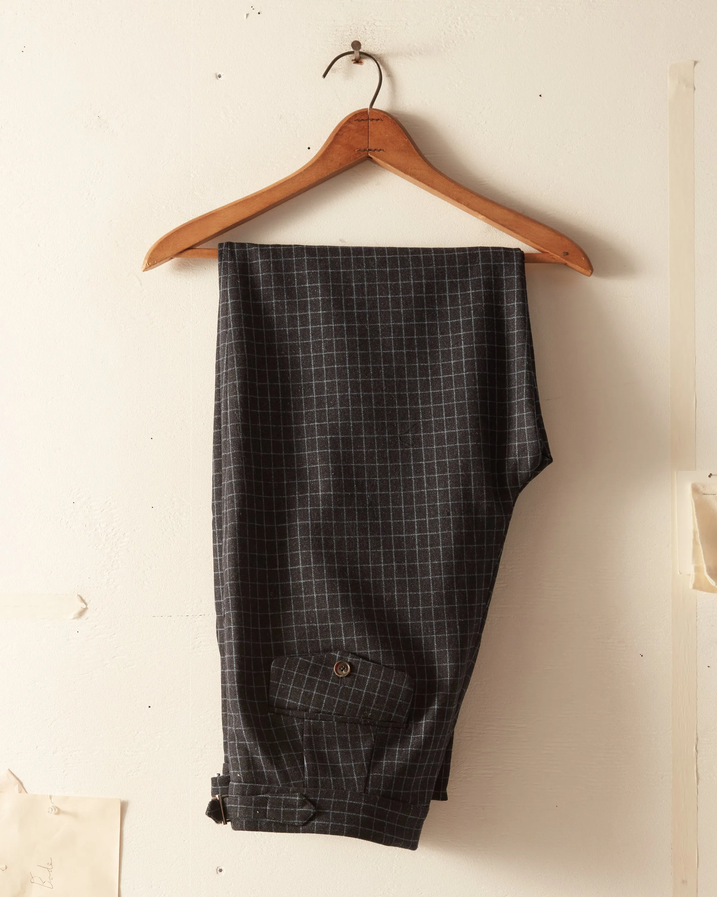 Navy Graph Trousers - 32 sold by BODE