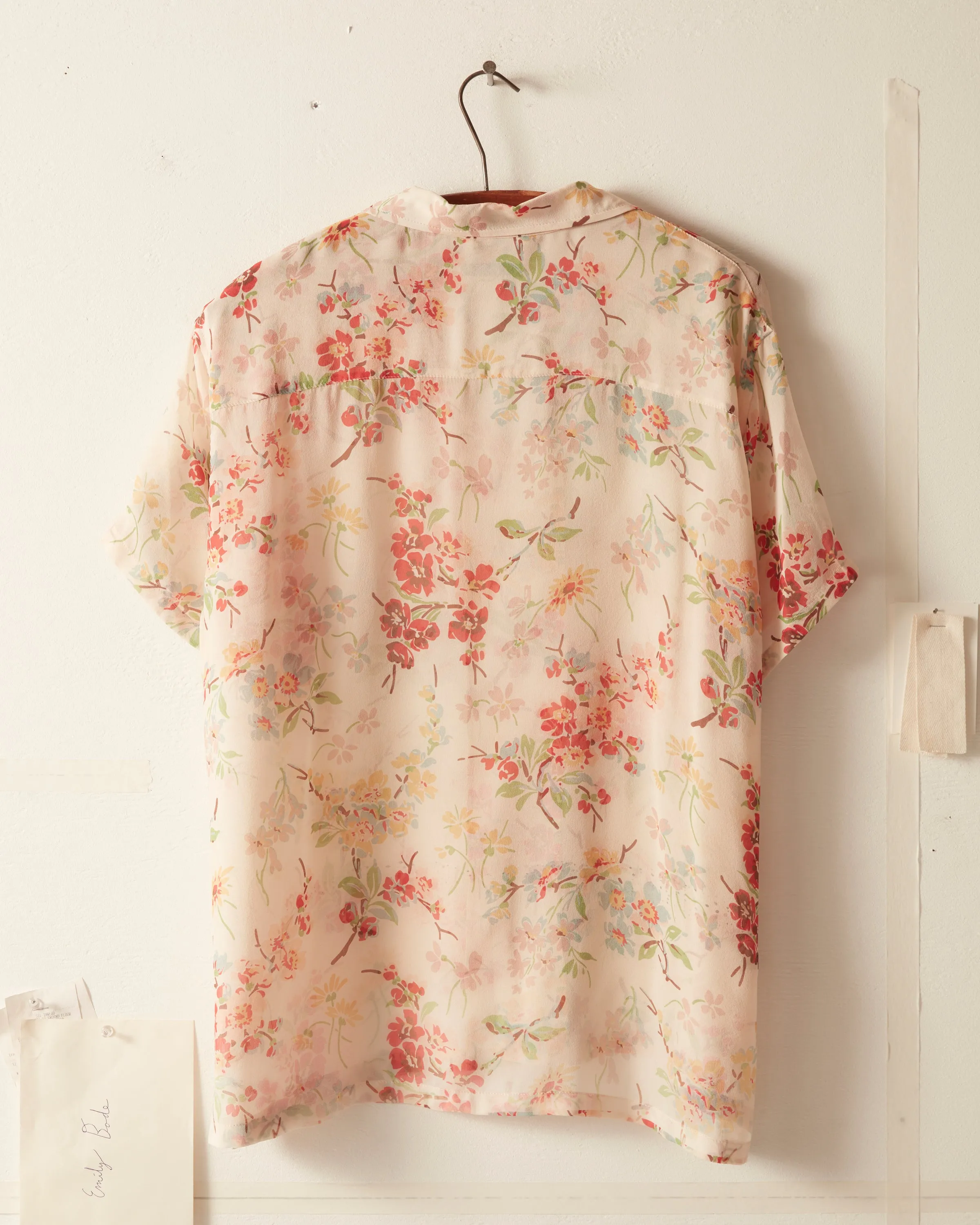 Flowering Crabapple Short Sleeve Shirt sold by BODE product image thumbnail 3