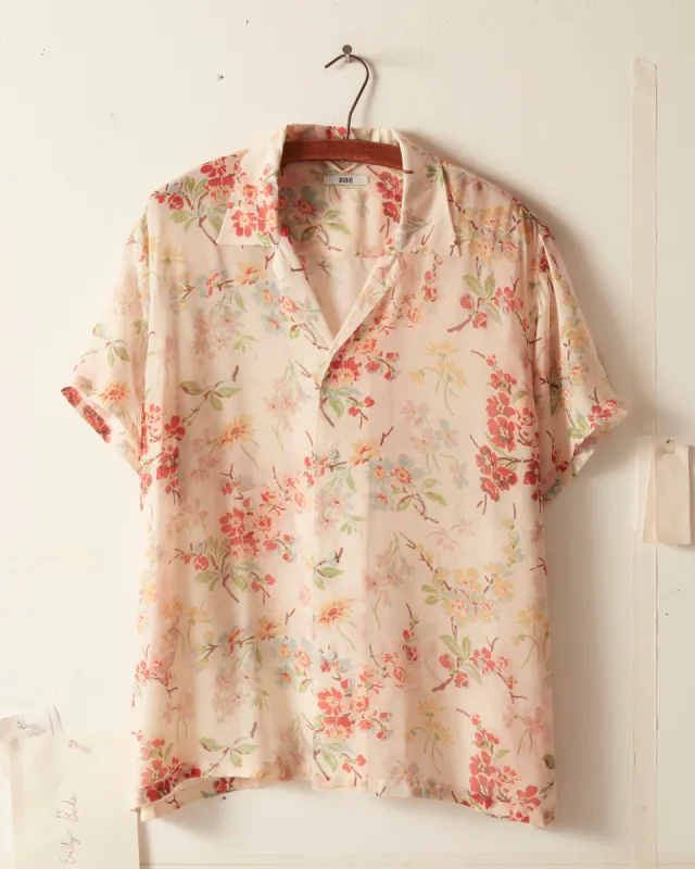 Flowering Crabapple Short Sleeve Shirt sold by BODE