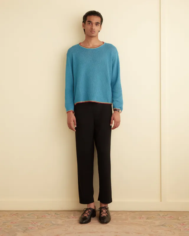 Crepe Joggers - Black sold by BODE