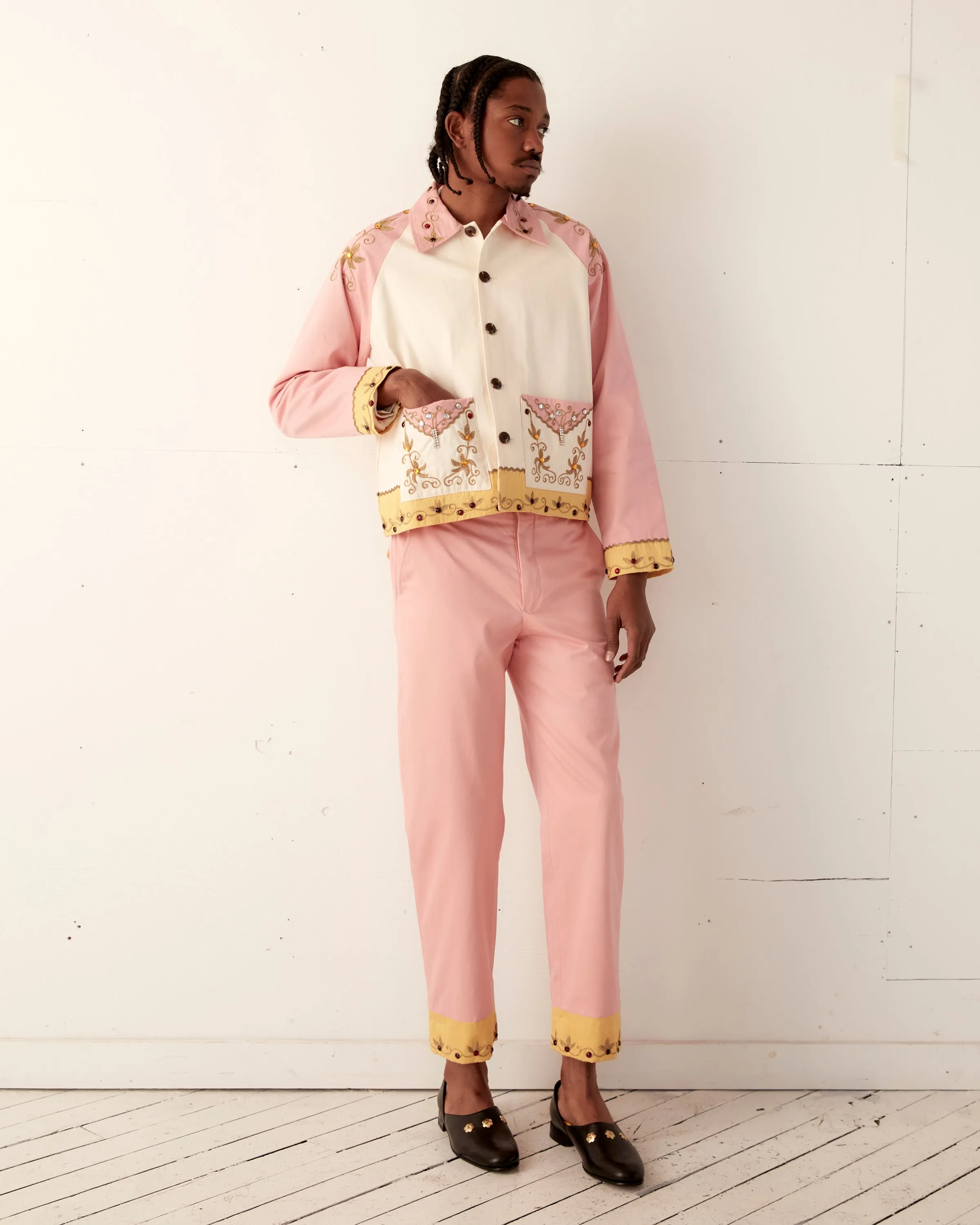 Jeweled Ivy Jacket sold by BODE