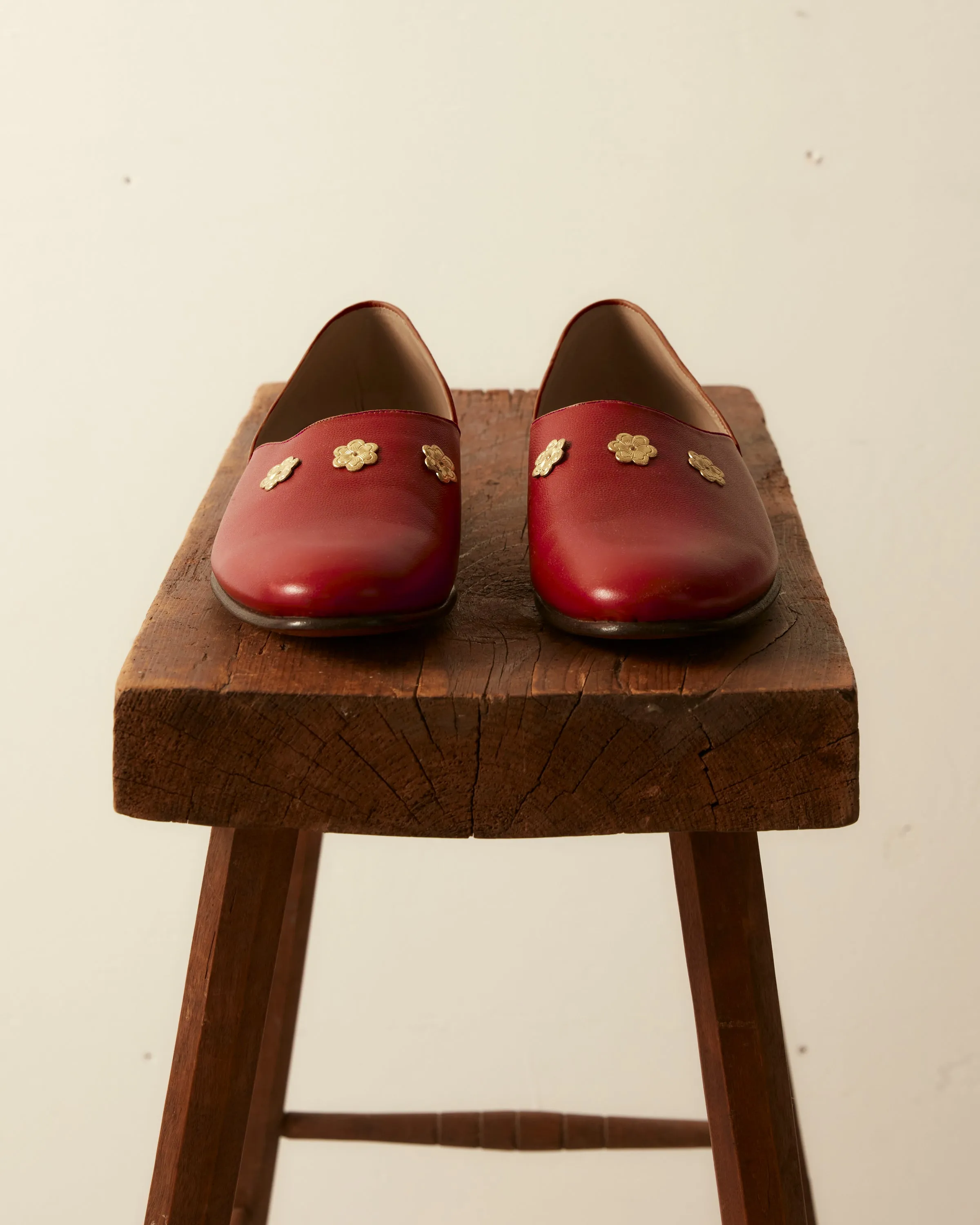 Flower Appenzeller House Shoes - Red sold by BODE product image thumbnail 3