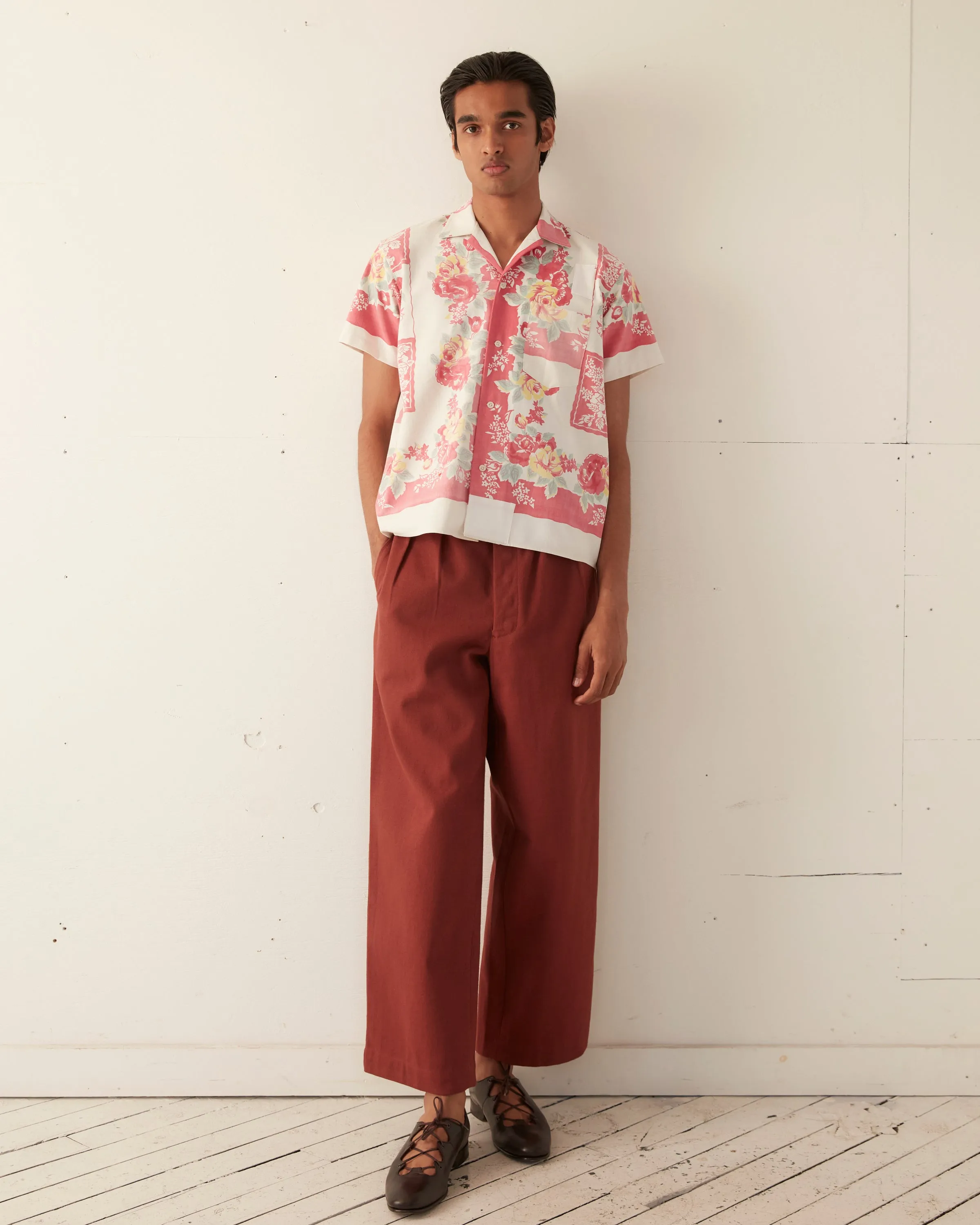 Allamanda Short Sleeve Shirt - S/M sold by BODE