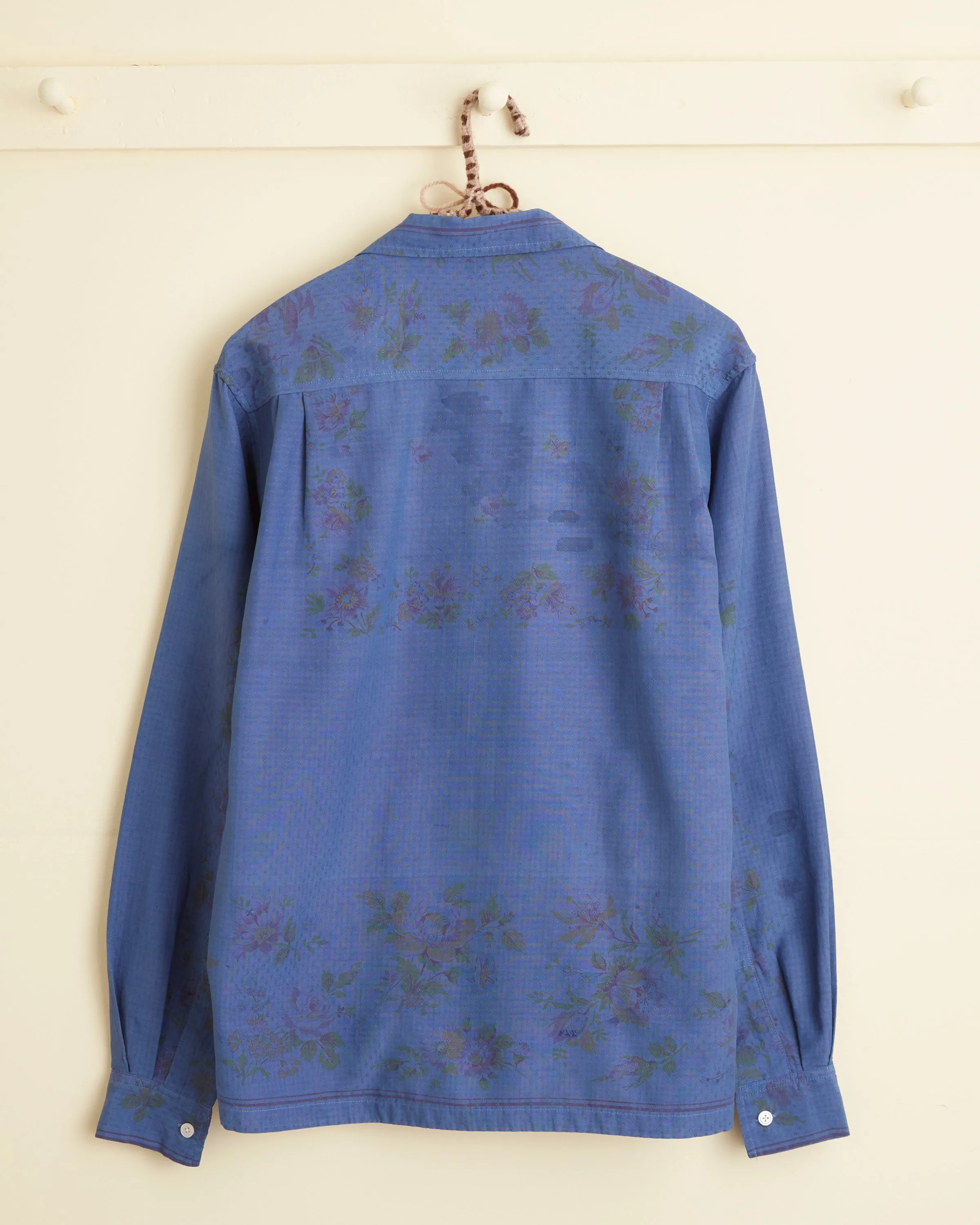 Overdyed Tablecloth Long Sleeve Shirt - S sold by BODE product image thumbnail 3