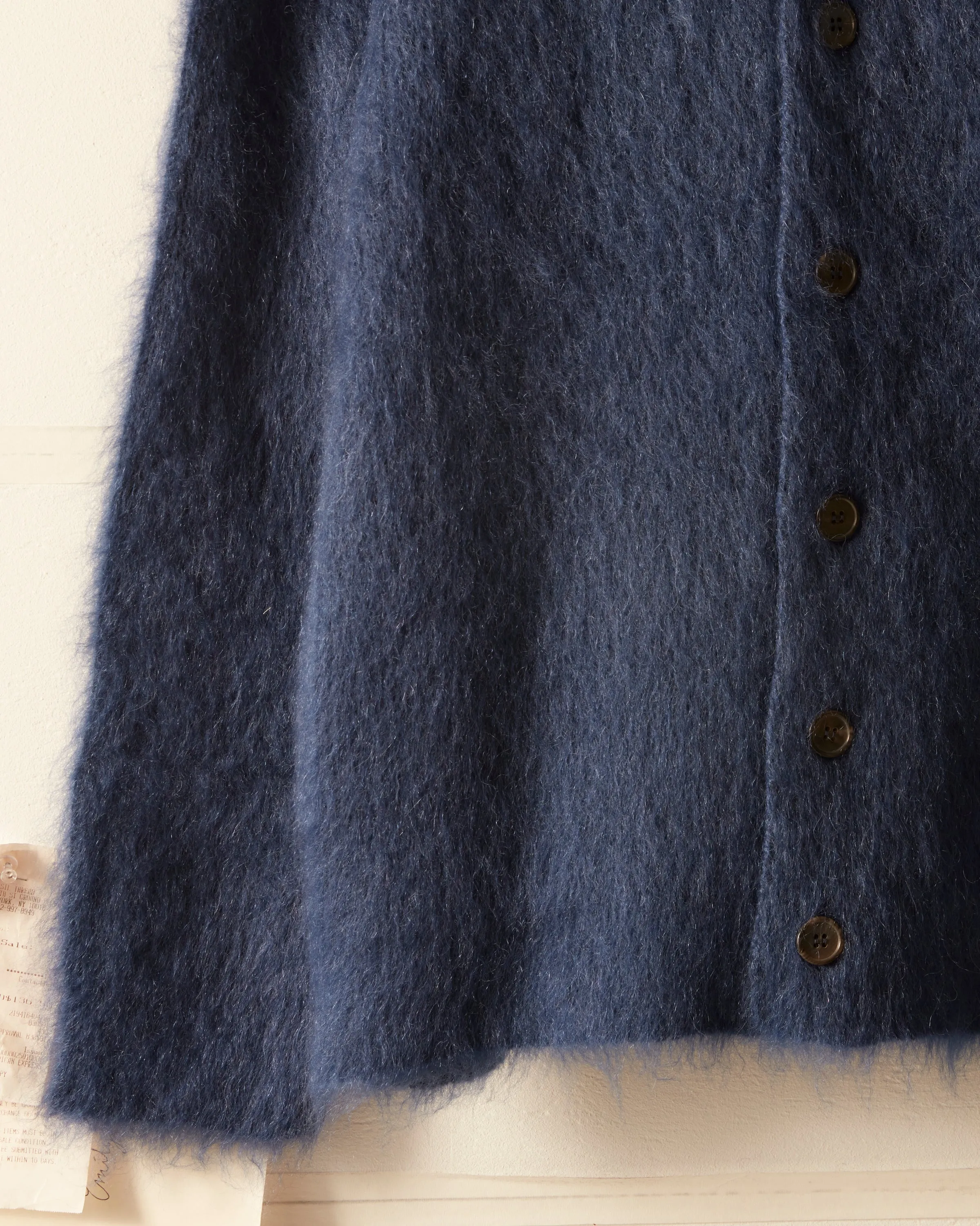 Mohair Cardigan - Blue sold by BODE product image thumbnail 3