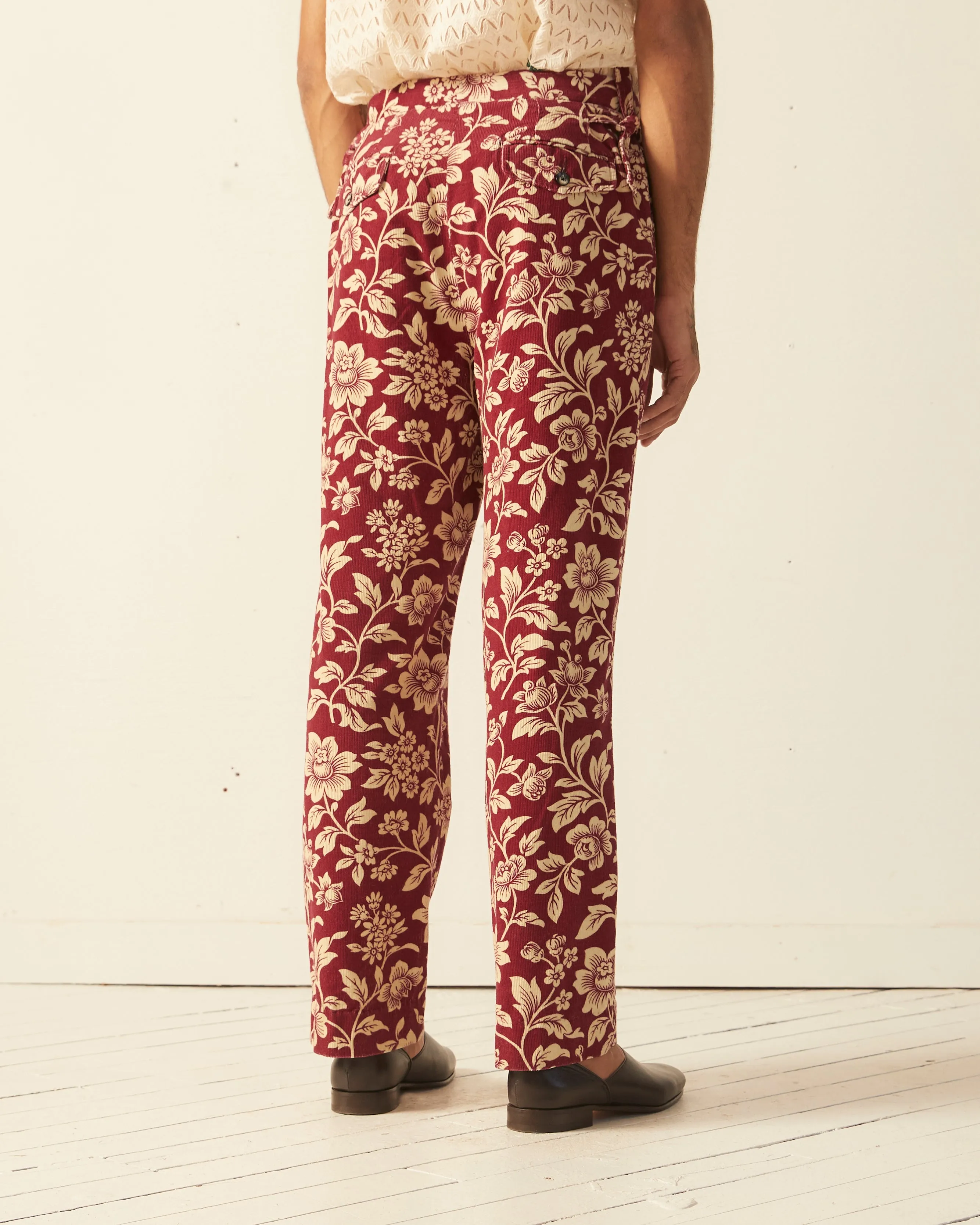 Floral Corduroy Trousers sold by BODE product image thumbnail 4