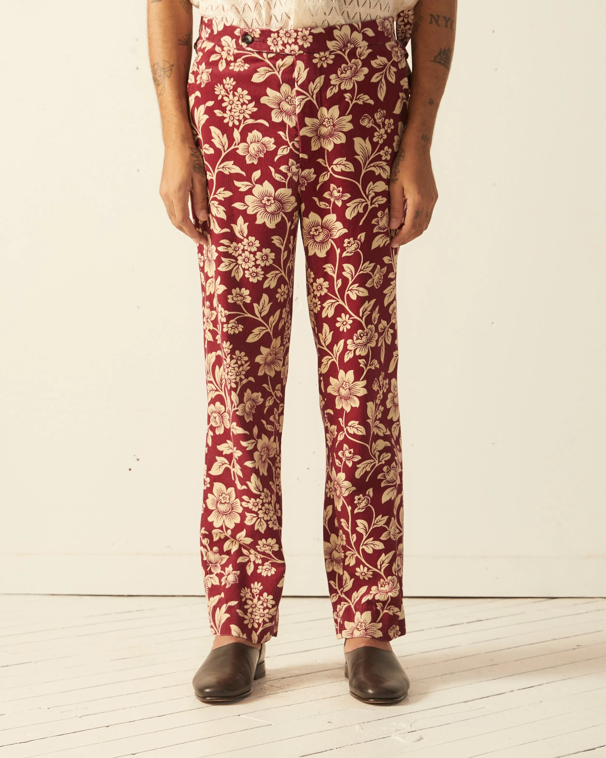 Floral Corduroy Trousers sold by BODE product image thumbnail 2