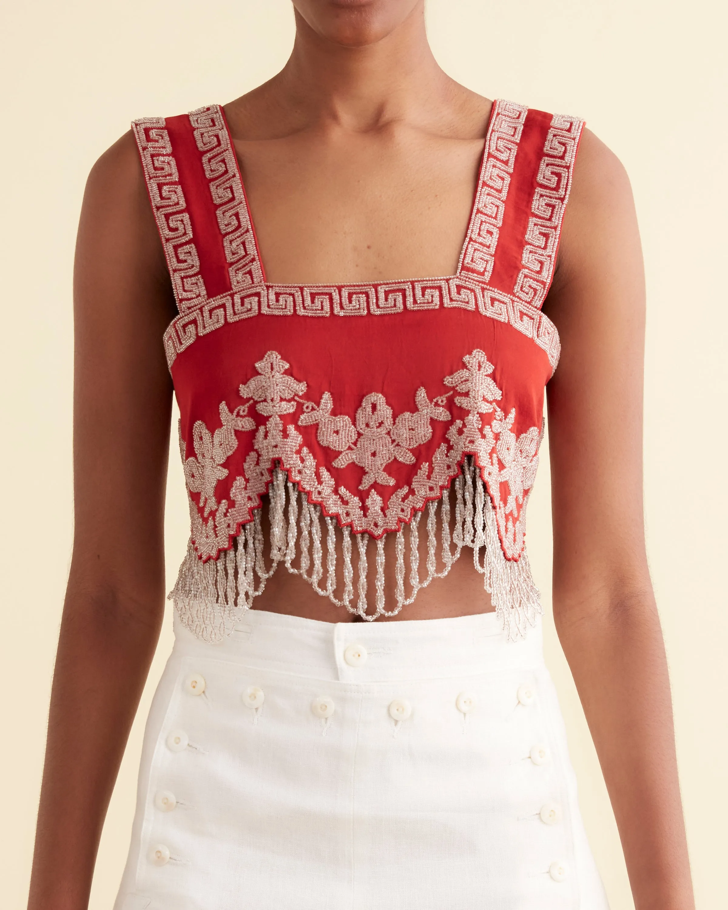 Amrita Fringe Top sold by BODE product image thumbnail 2