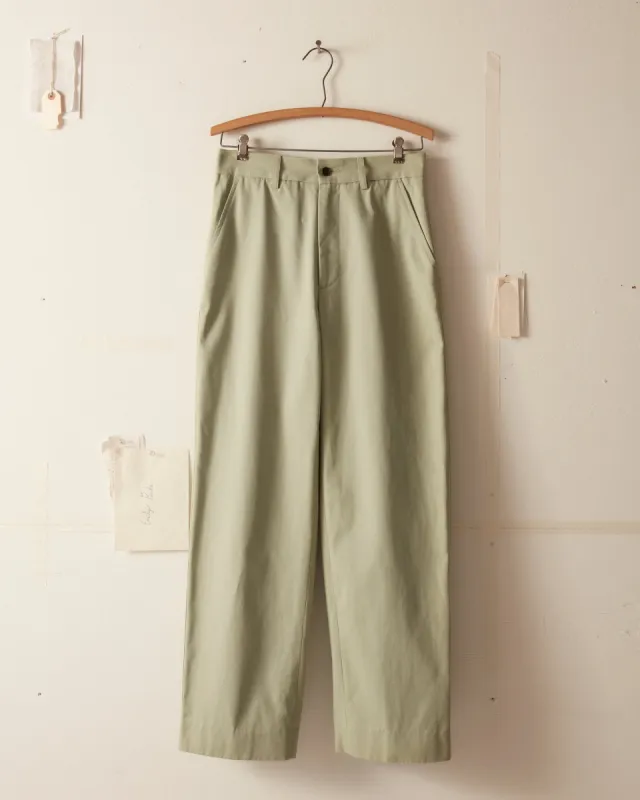 Standard Trousers - Mint sold by BODE