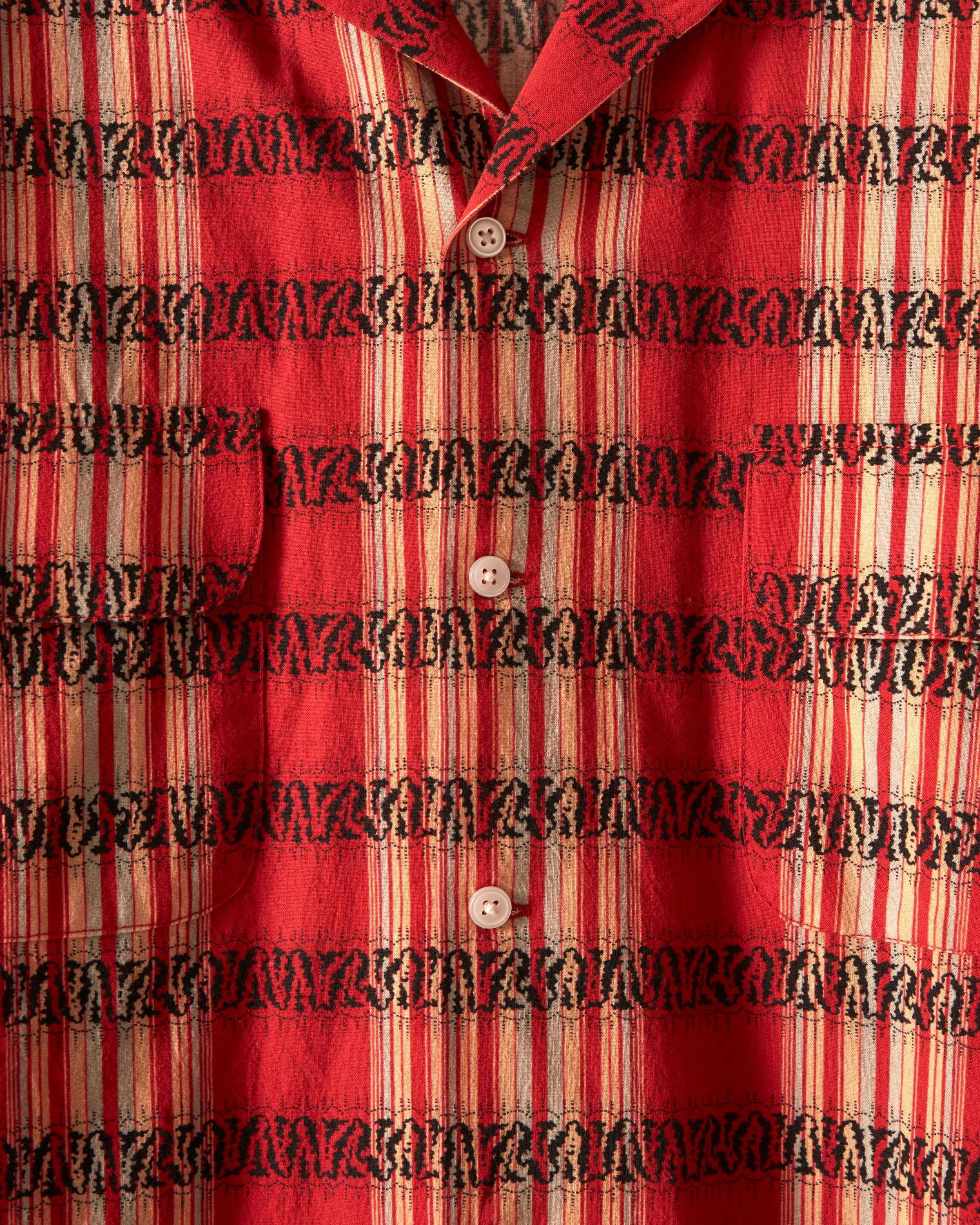 Curran Stripe Long Sleeve Shirt sold by BODE product image thumbnail 4