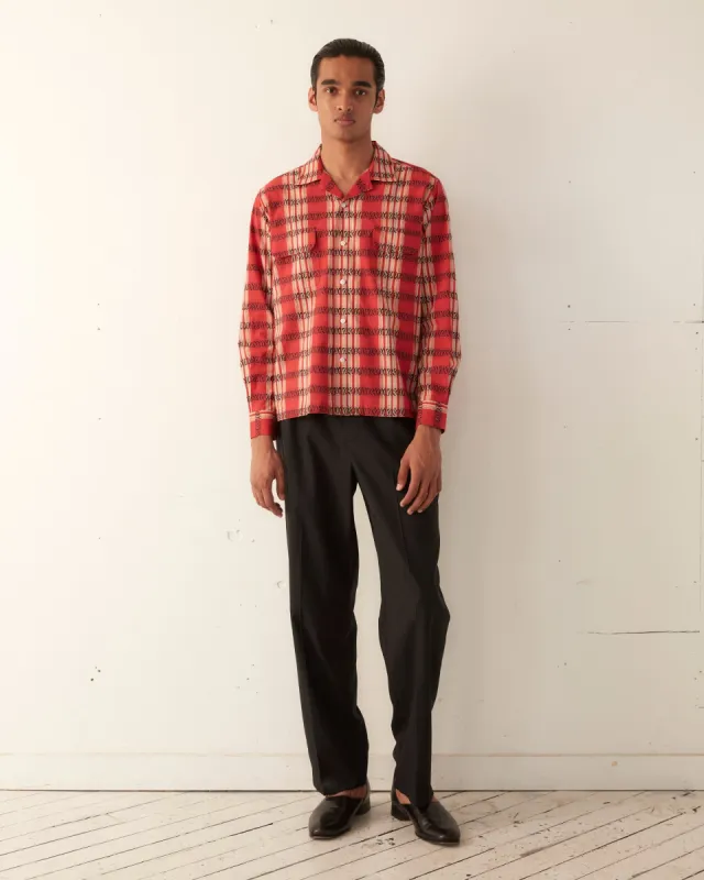 Curran Stripe Long Sleeve Shirt sold by BODE
