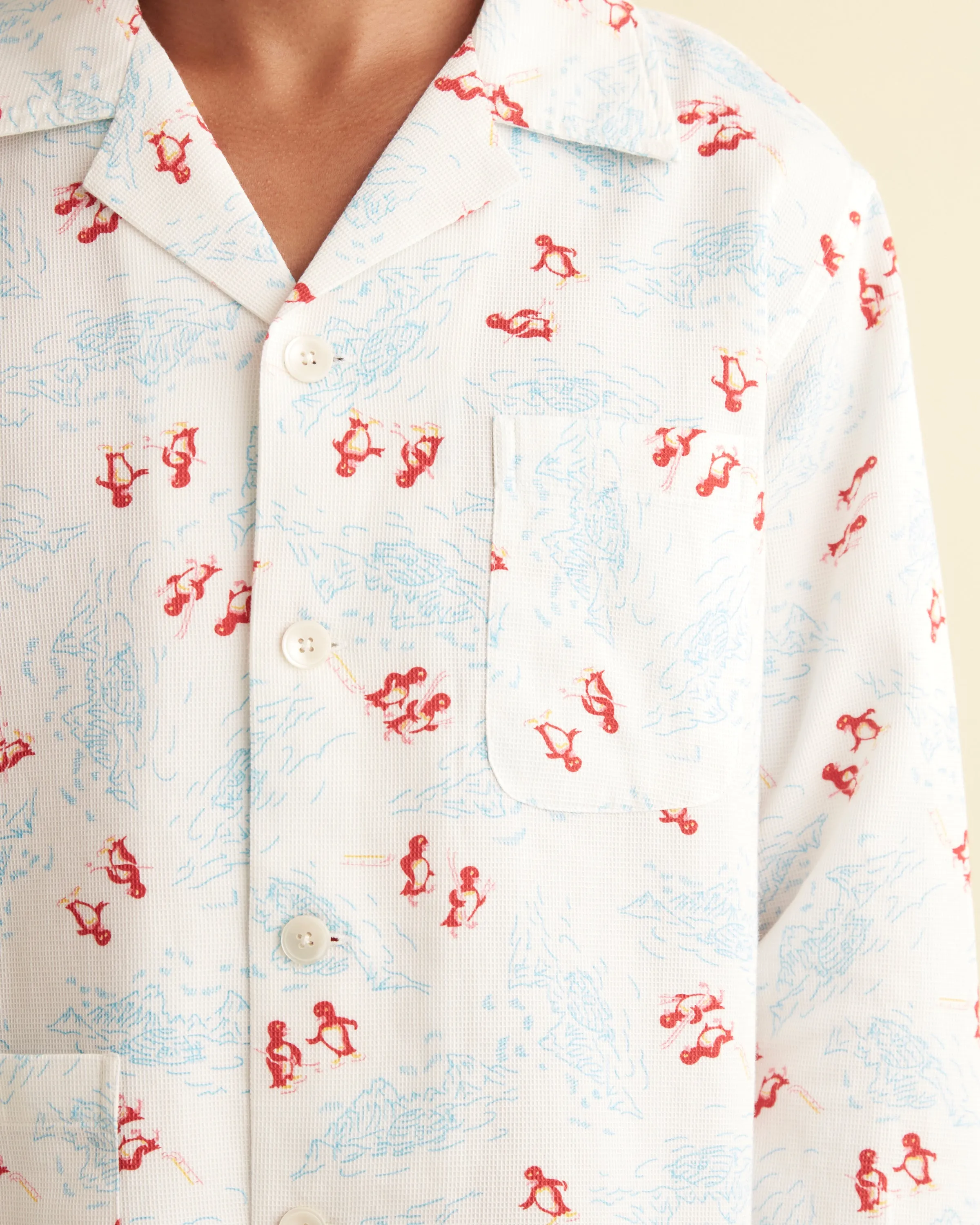 Skiing Penguins Long Sleeve sold by BODE product image thumbnail 2