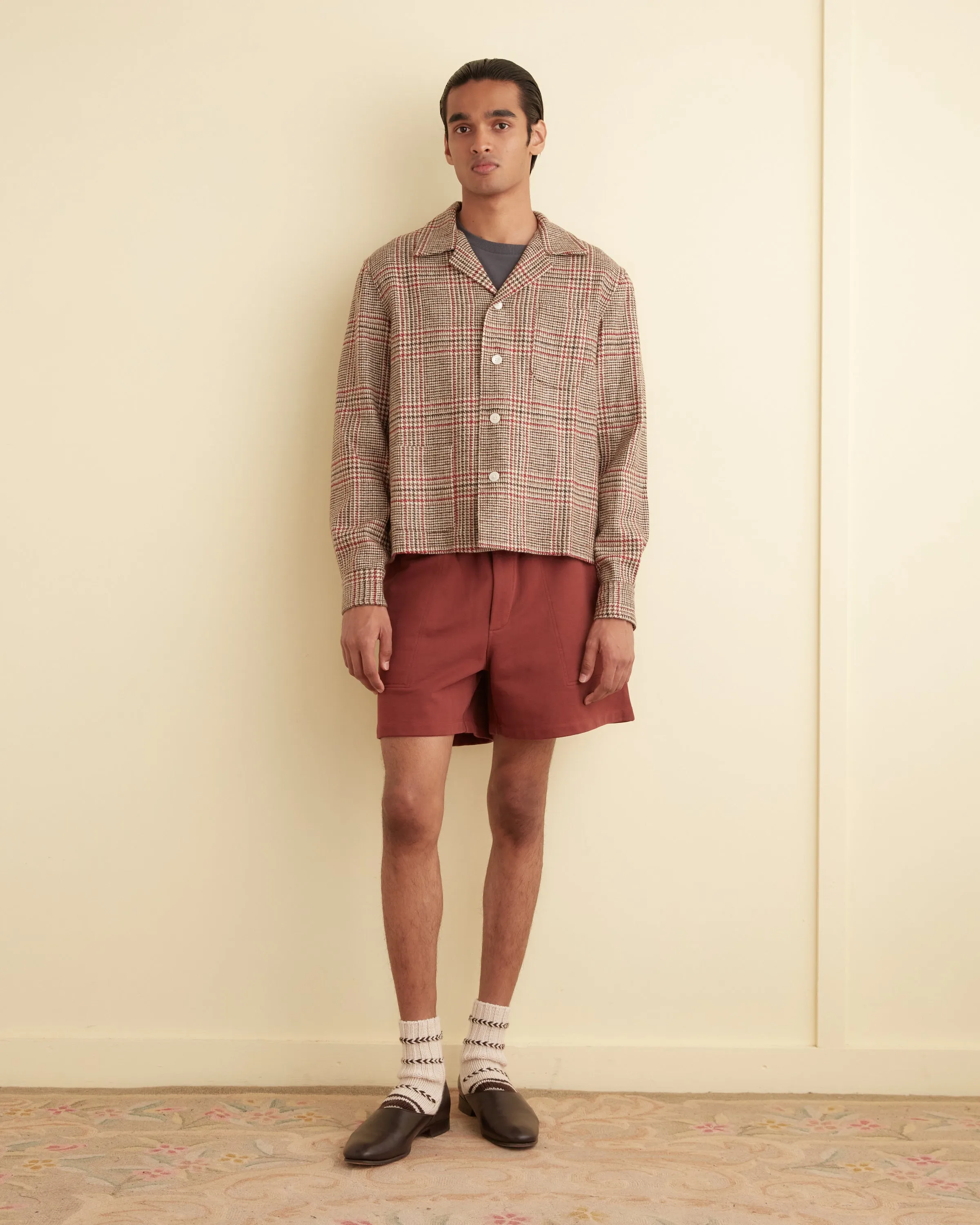 Red Maple Overshirt - M/L sold by BODE