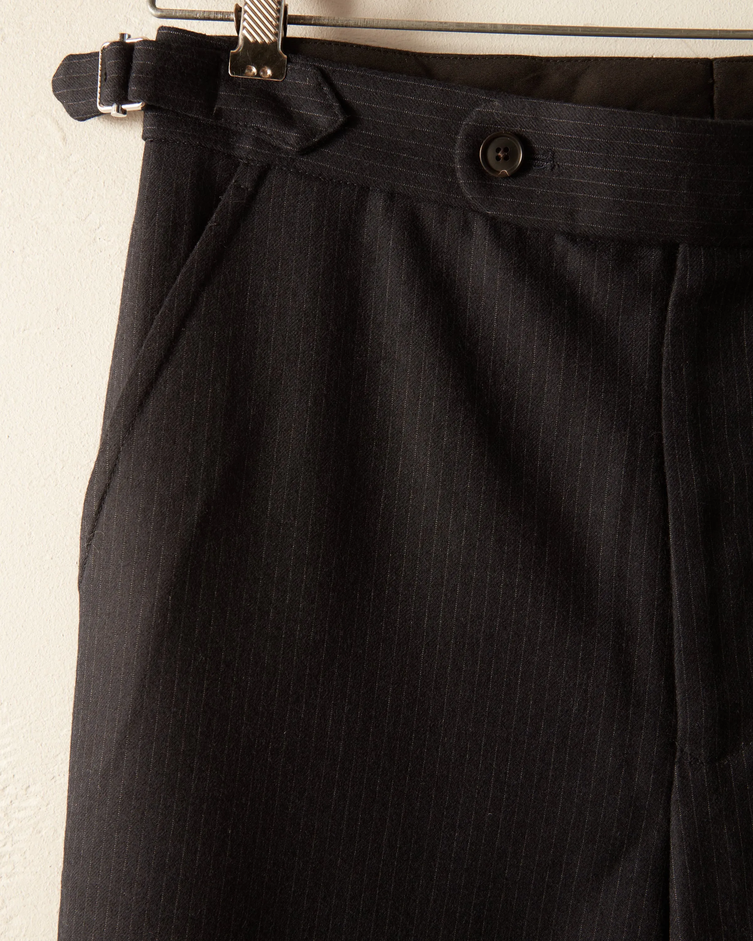 Pinstripe Navy Trousers - 28 sold by BODE product image thumbnail 3