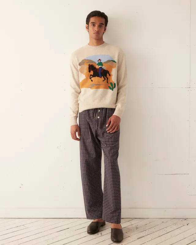 Cowboy Crewneck sold by BODE