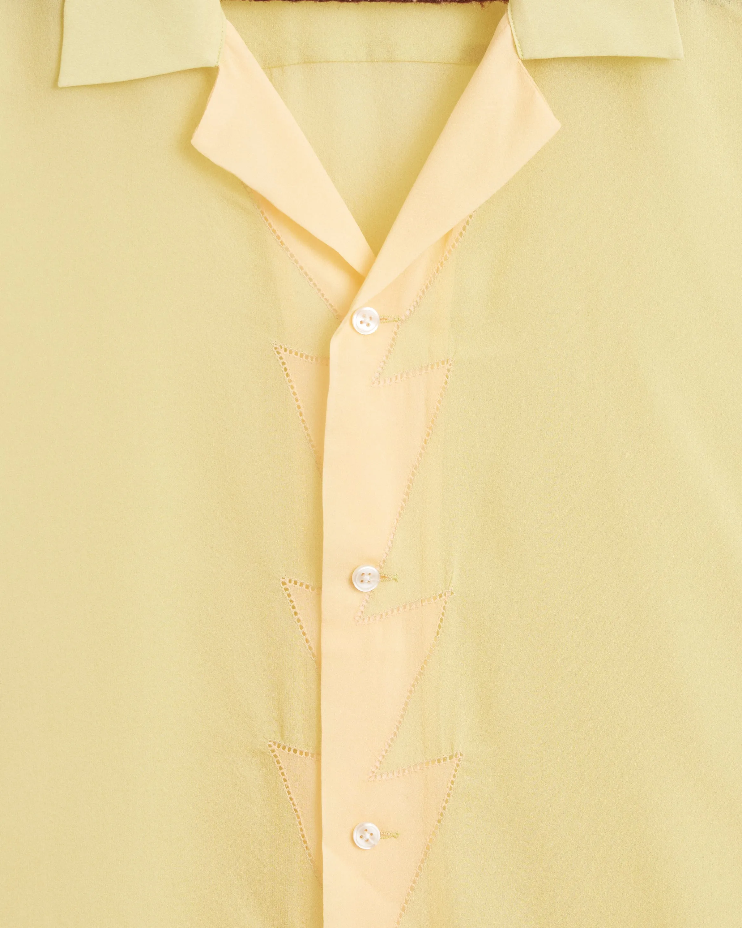 Deco Zig-Zag Short Sleeve Shirt sold by BODE product image thumbnail 2