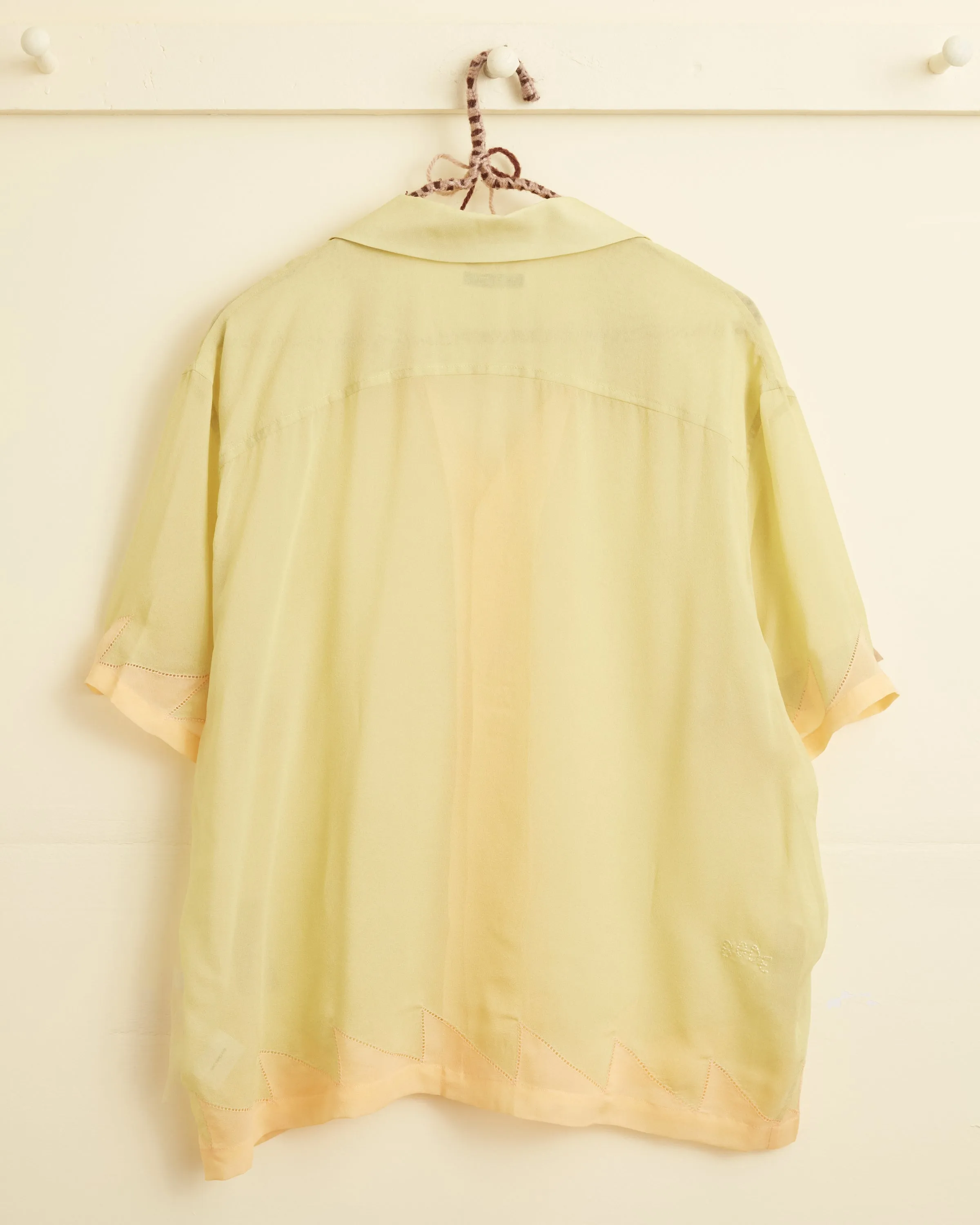 Deco Zig-Zag Short Sleeve Shirt sold by BODE product image thumbnail 3