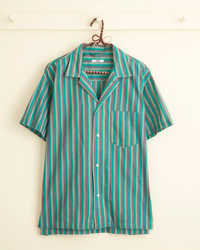 Grassy Stripe Shirt - XXL sold by BODE