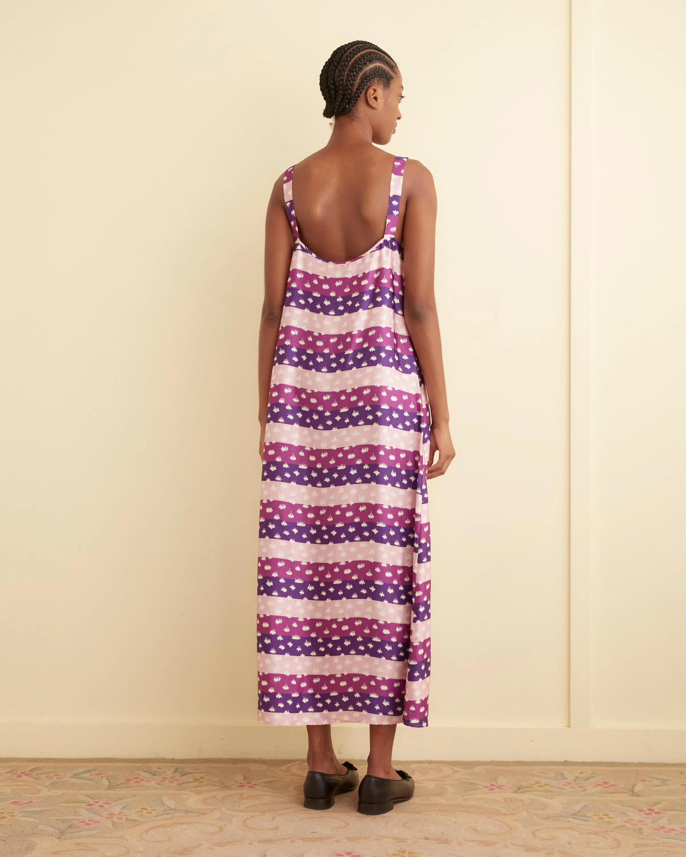 Cloud Stripe Column Gown sold by BODE product image thumbnail 3