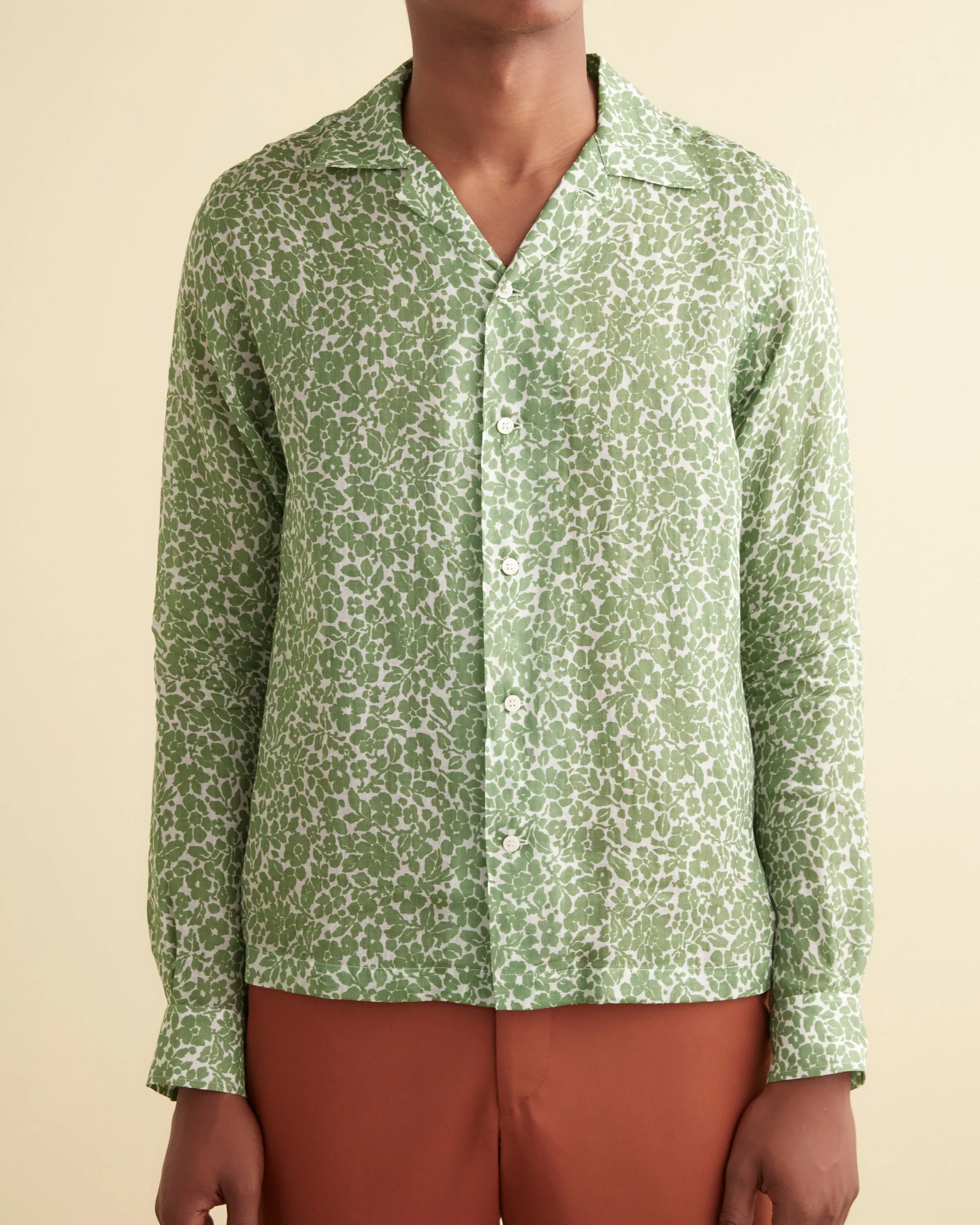 Green Meadow Long Sleeve Shirt sold by BODE product image thumbnail 2