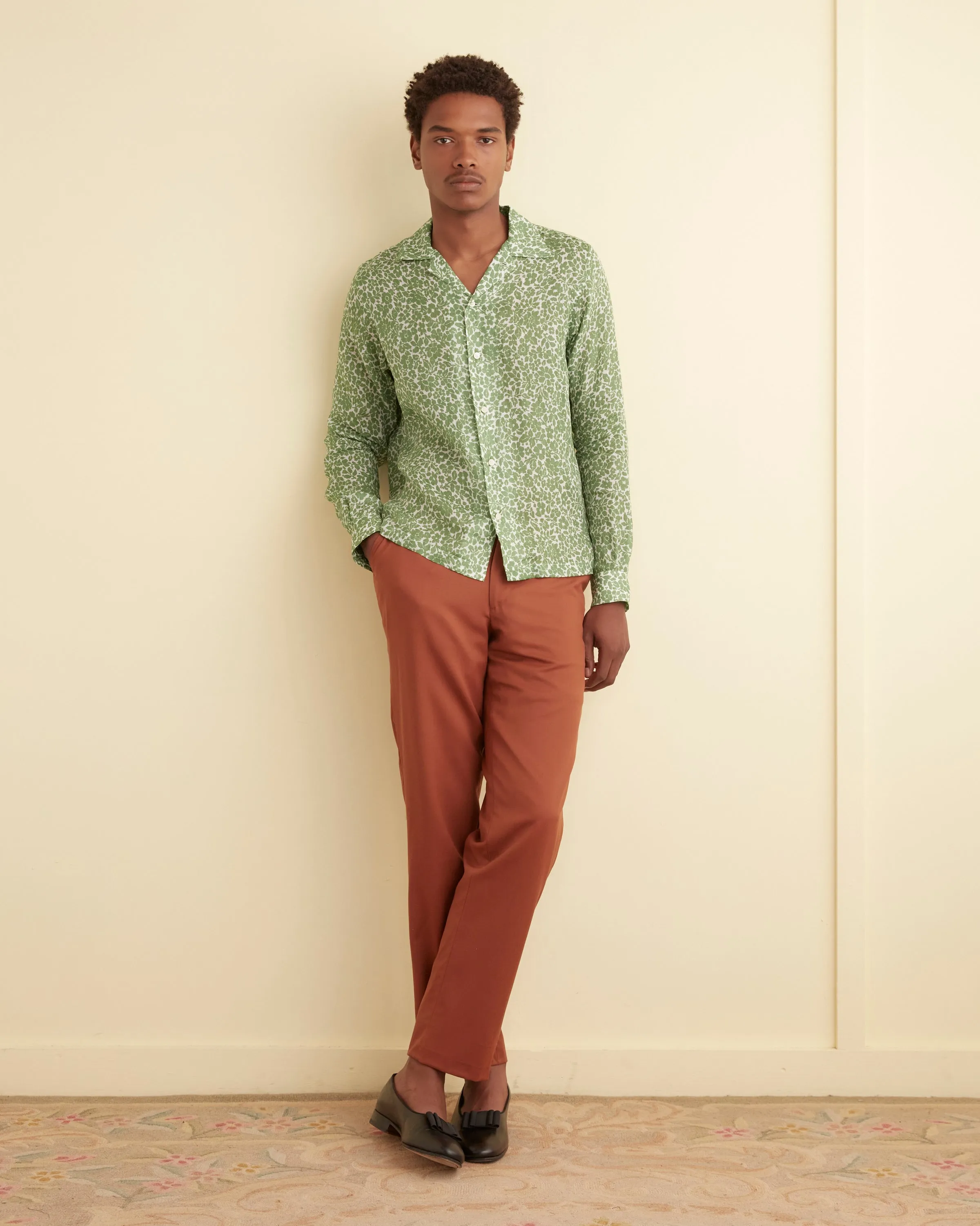 Green Meadow Long Sleeve Shirt sold by BODE