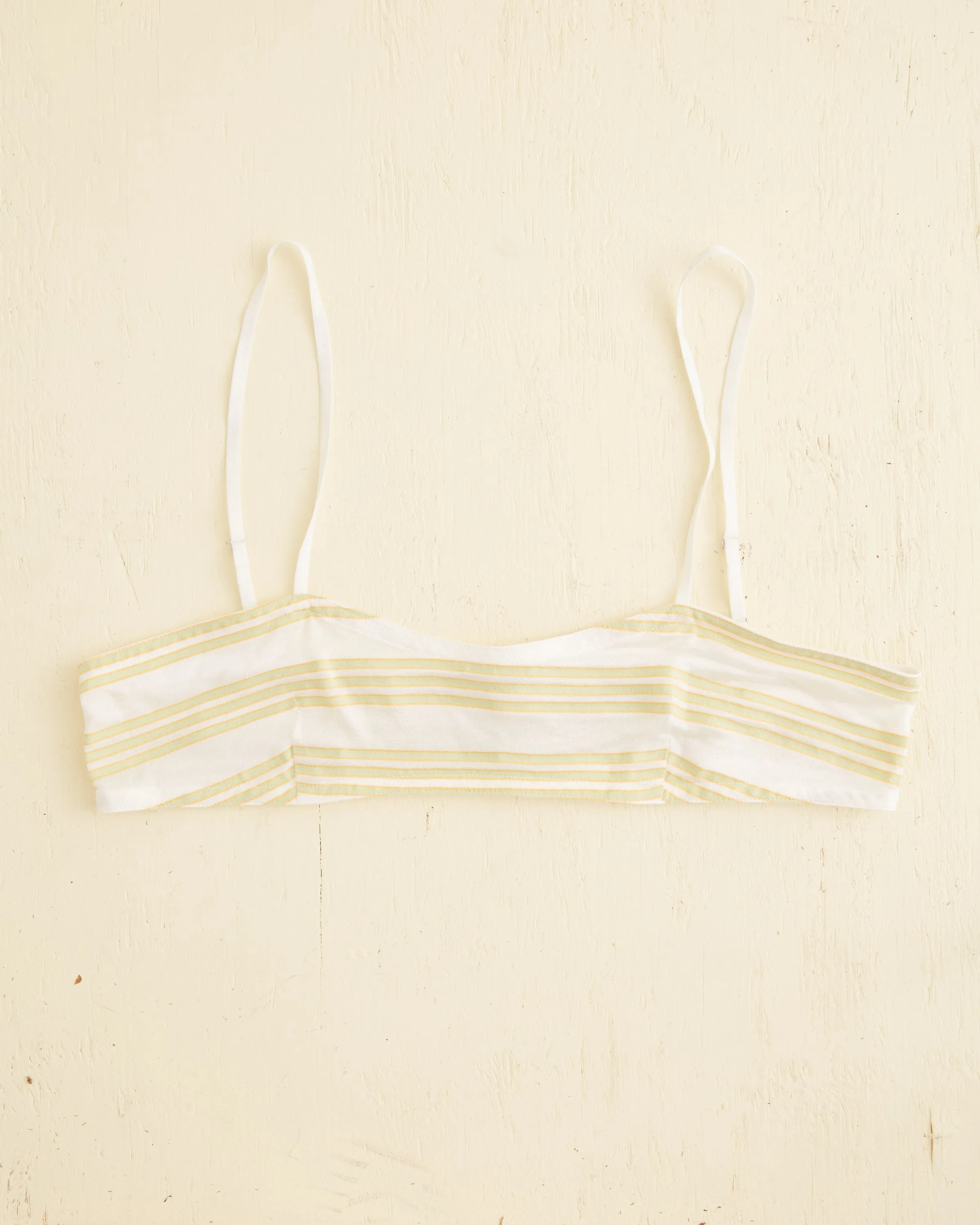 Morris Stripe Club Bra sold by BODE