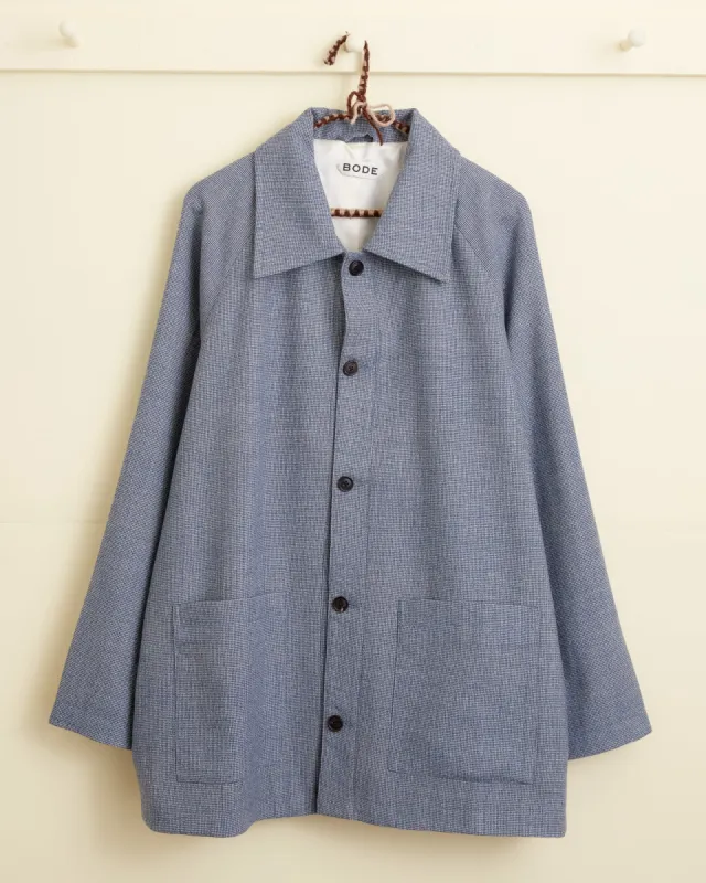 Houndstooth Heather Jacket - M sold by BODE