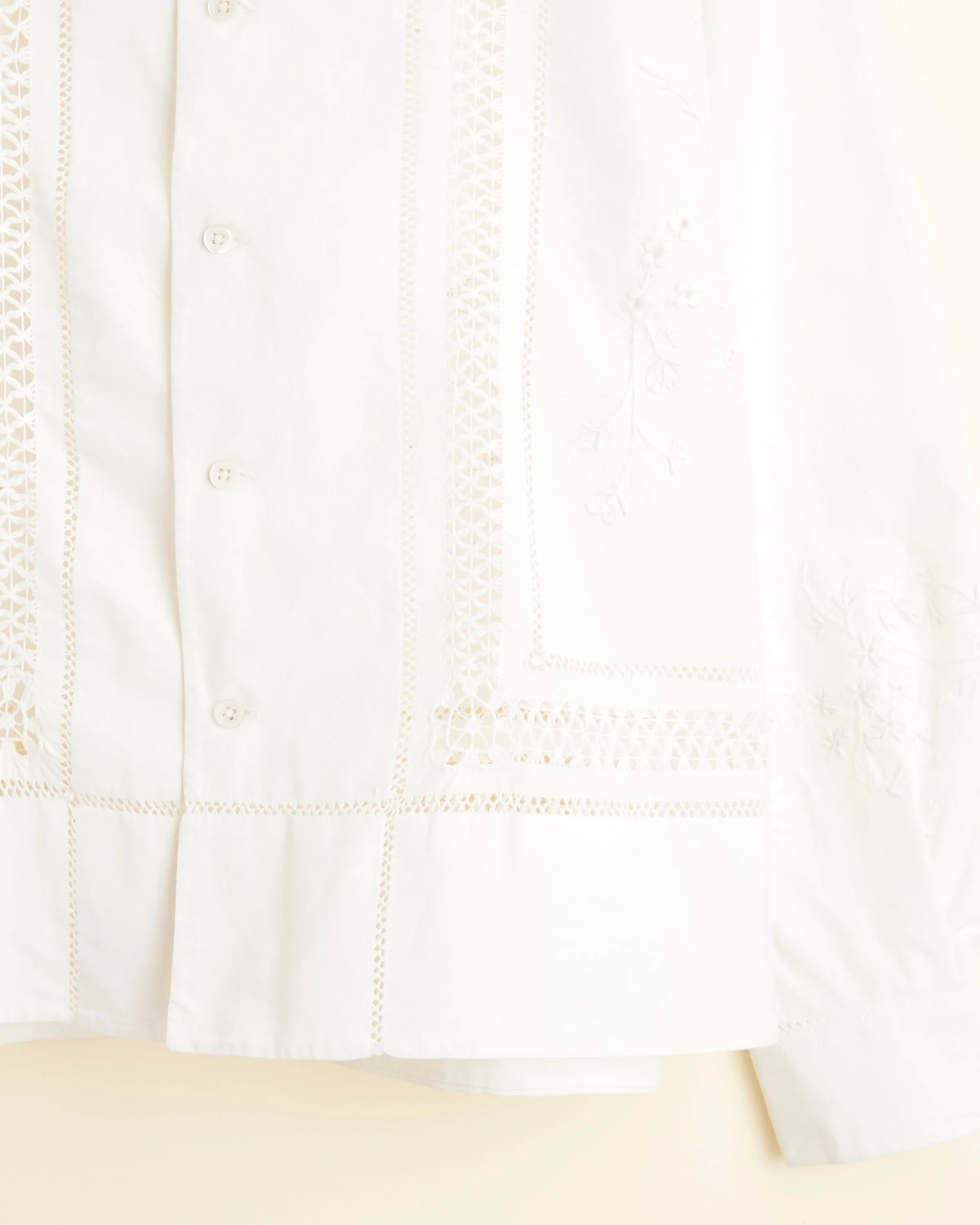 Wrought Flower Long Sleeve Shirt - M sold by BODE product image thumbnail 2