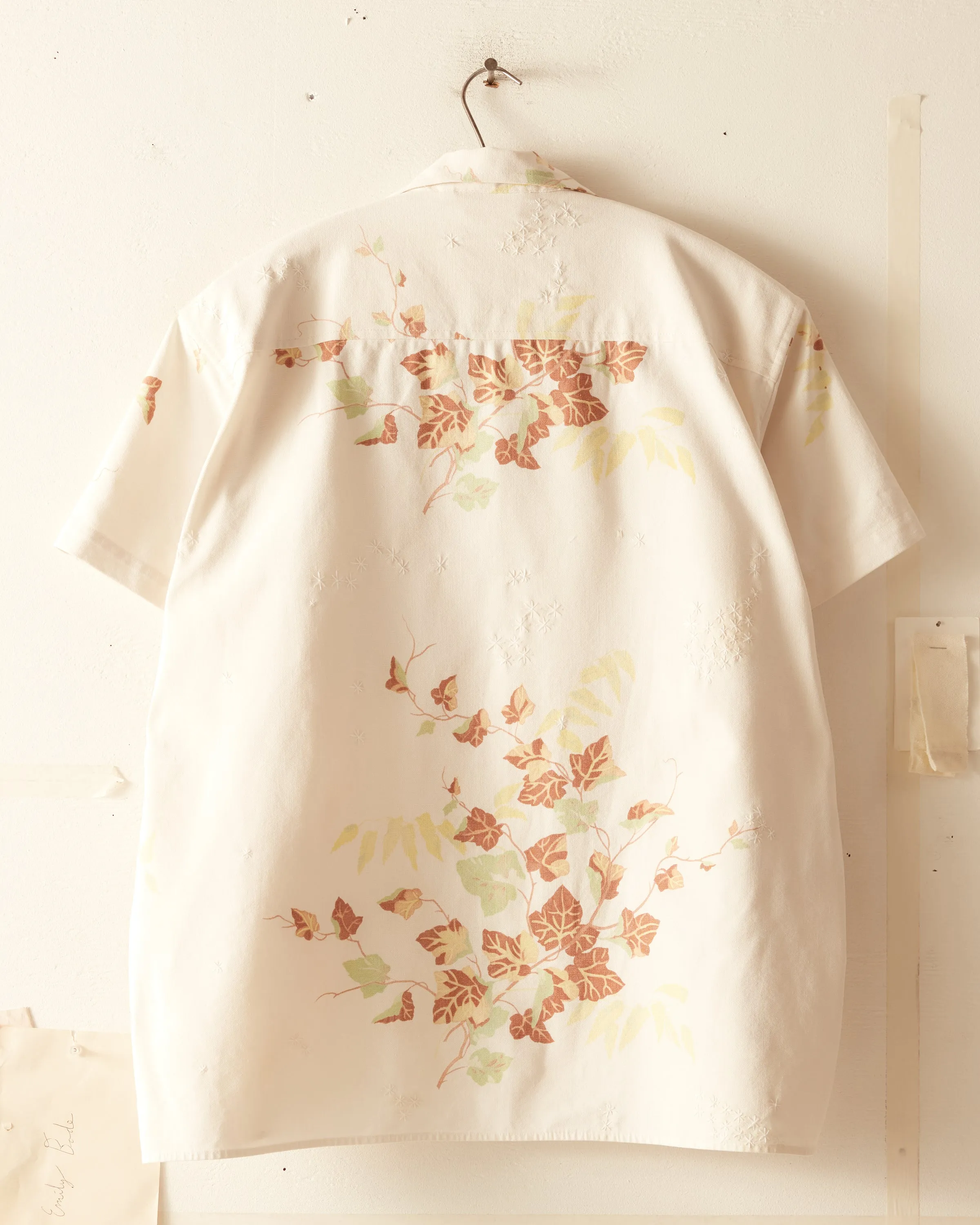 Brown Ivy Short Sleeve Shirt - M/L sold by BODE product image thumbnail 5