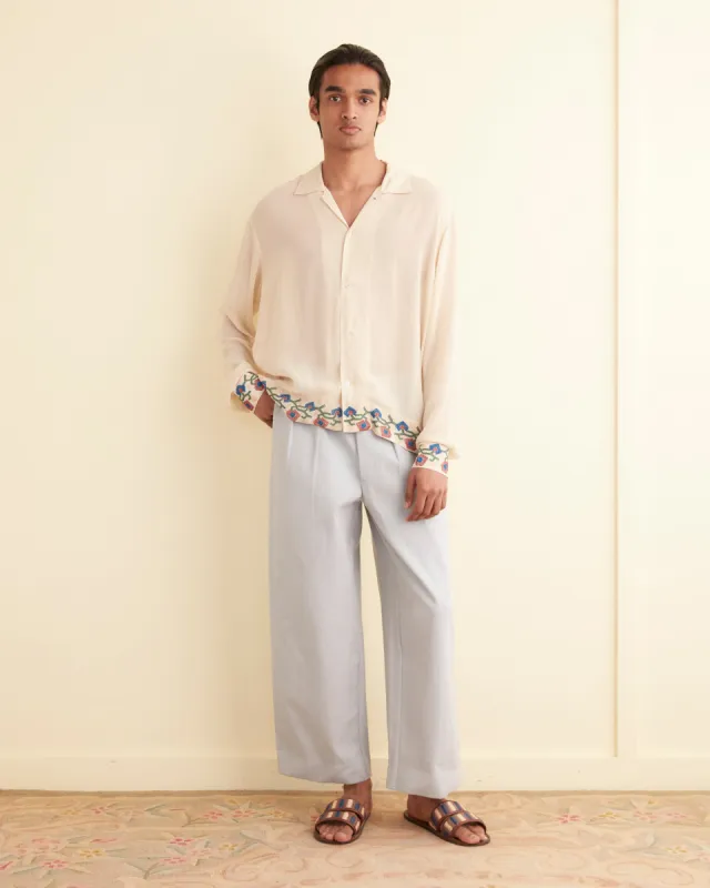 Flowering Liana Long Sleeve Shirt sold by BODE
