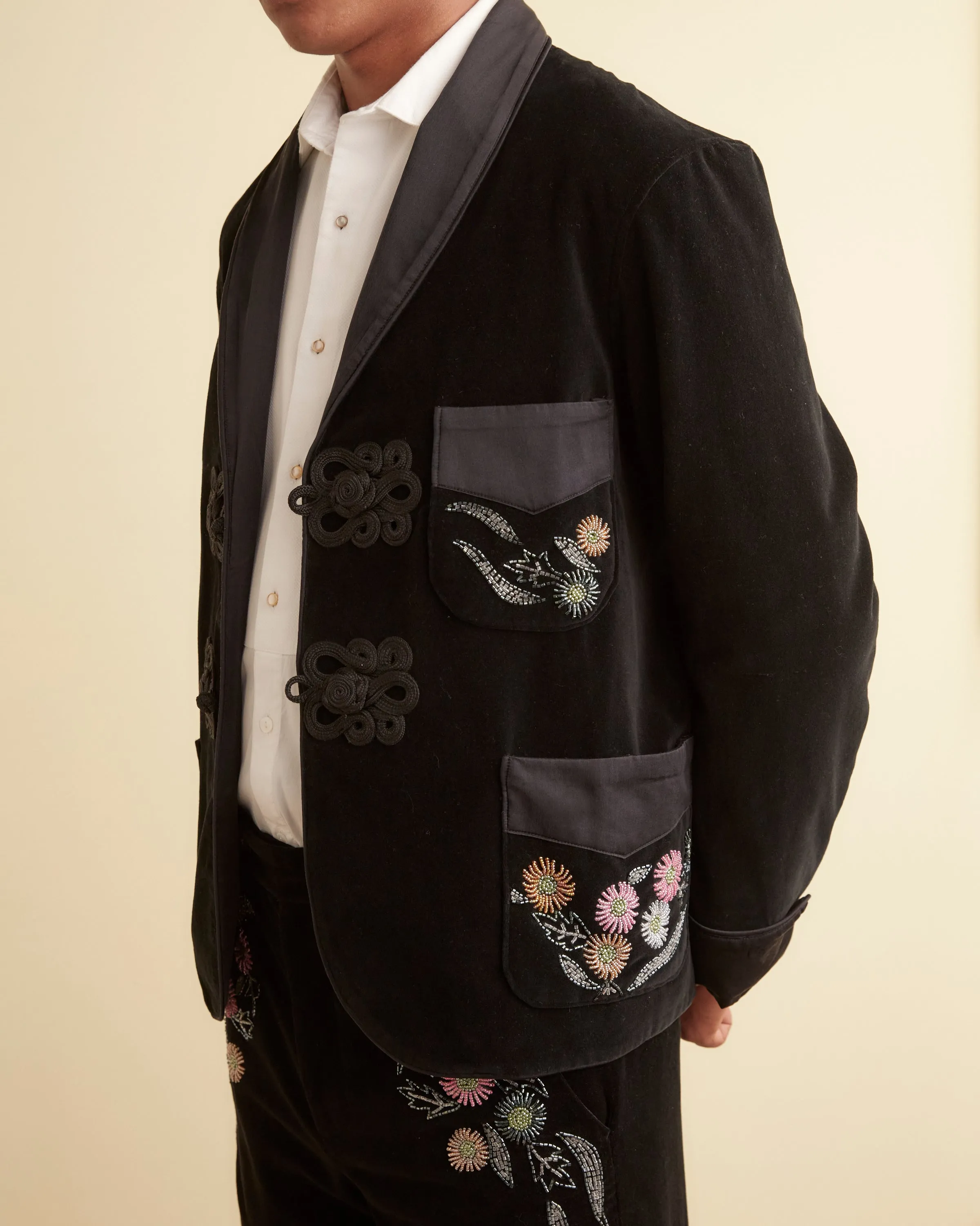Beaded Noon Flower Jacket sold by BODE product image thumbnail 2