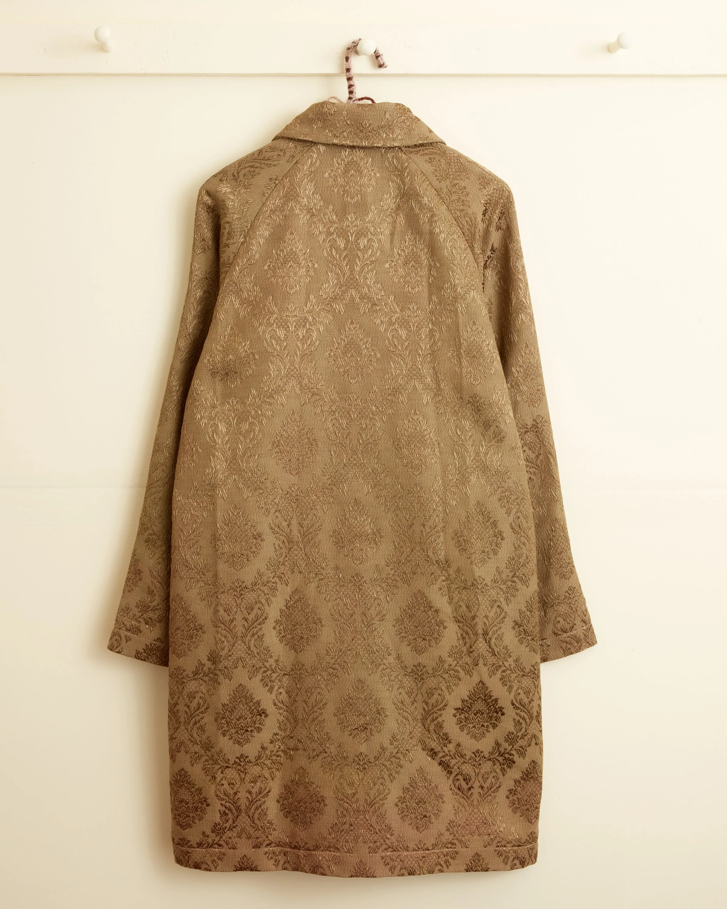 Olive Brocade Coat - XXS sold by BODE product image thumbnail 3