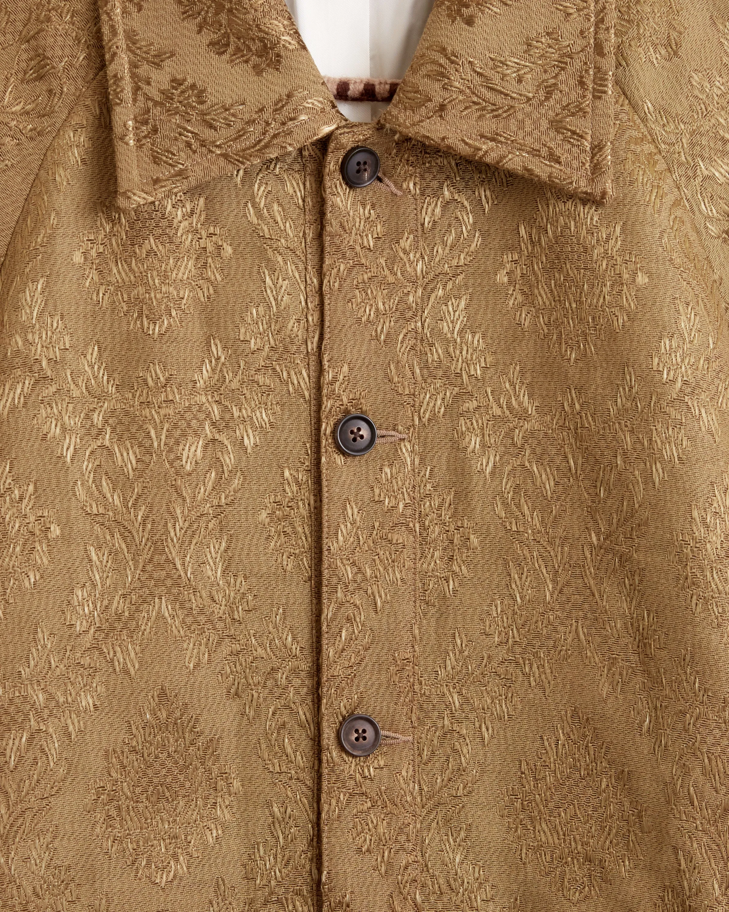Olive Brocade Coat - XXS sold by BODE product image thumbnail 2