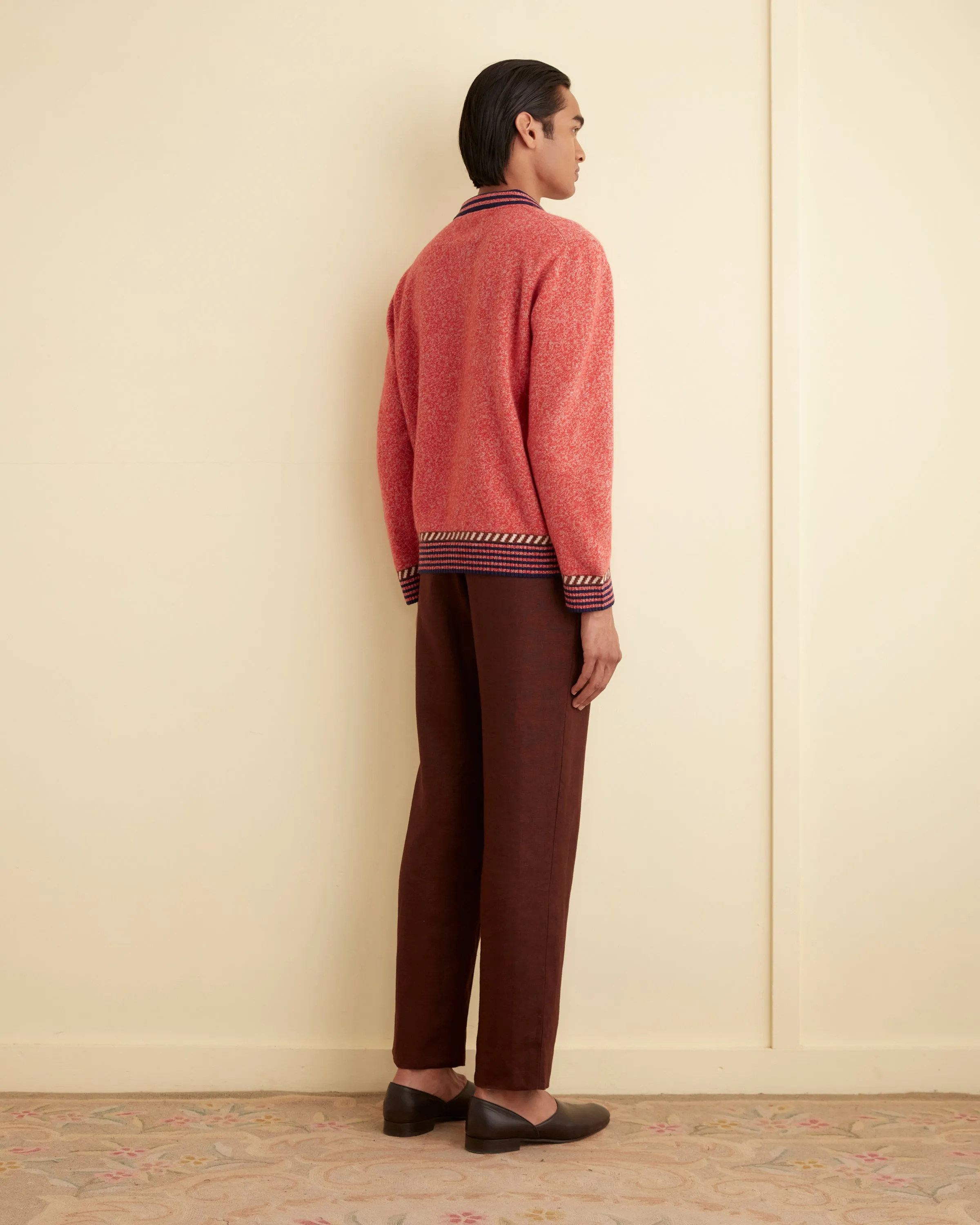 Eldridge Trim Pullover - Red sold by BODE product image thumbnail 3